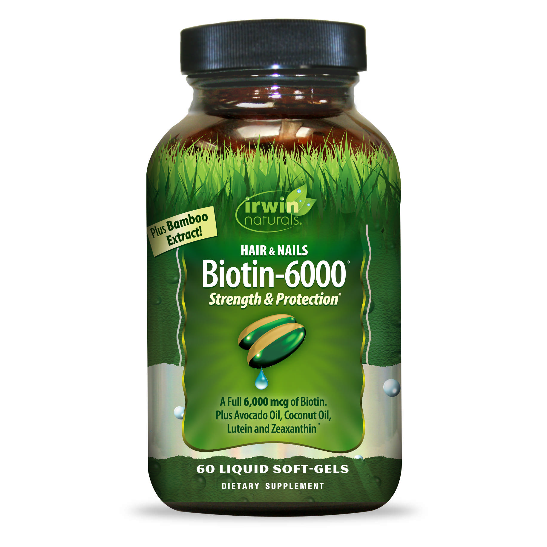 Irwin Naturals - Biotin 6000 Hair And Nail Form