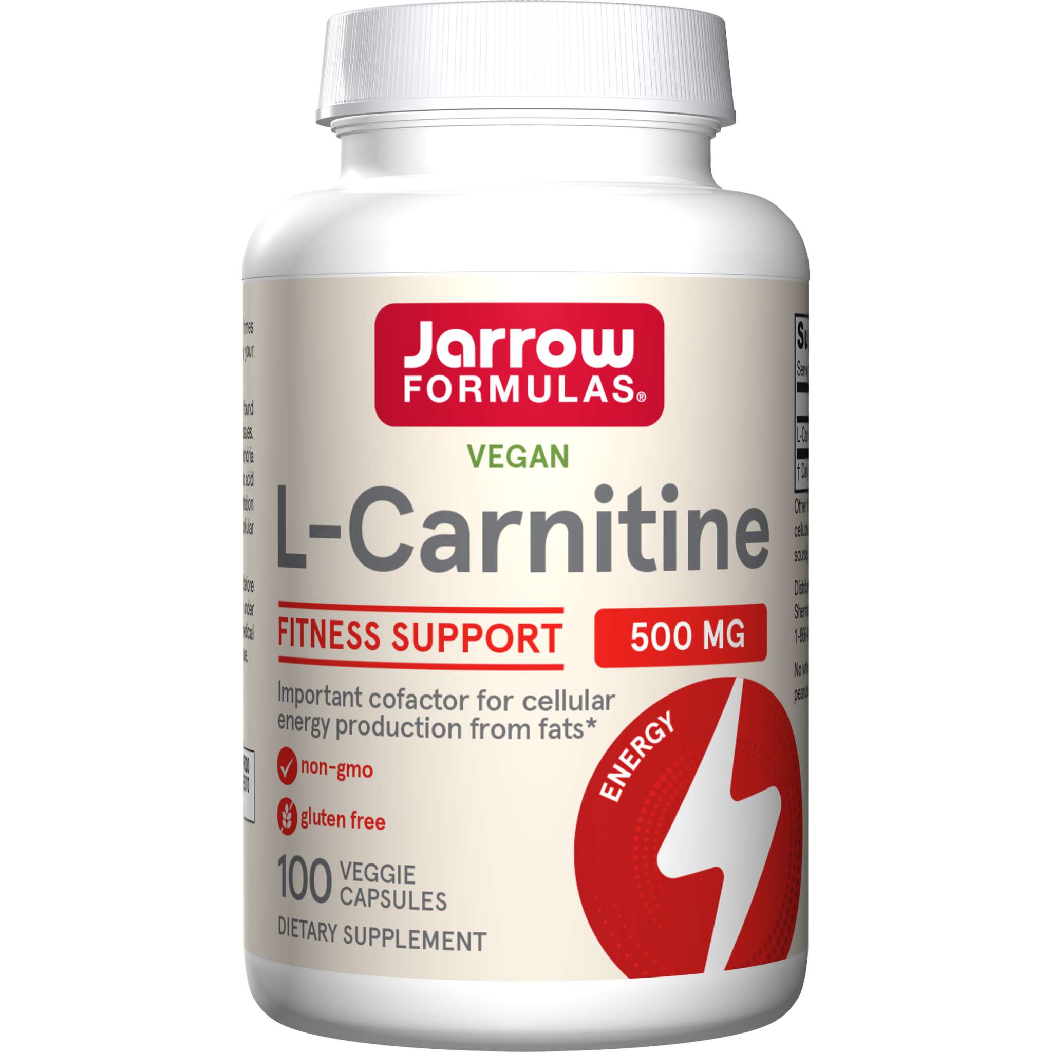 Jarrow Formulas - Carnitine 500 Tartrate