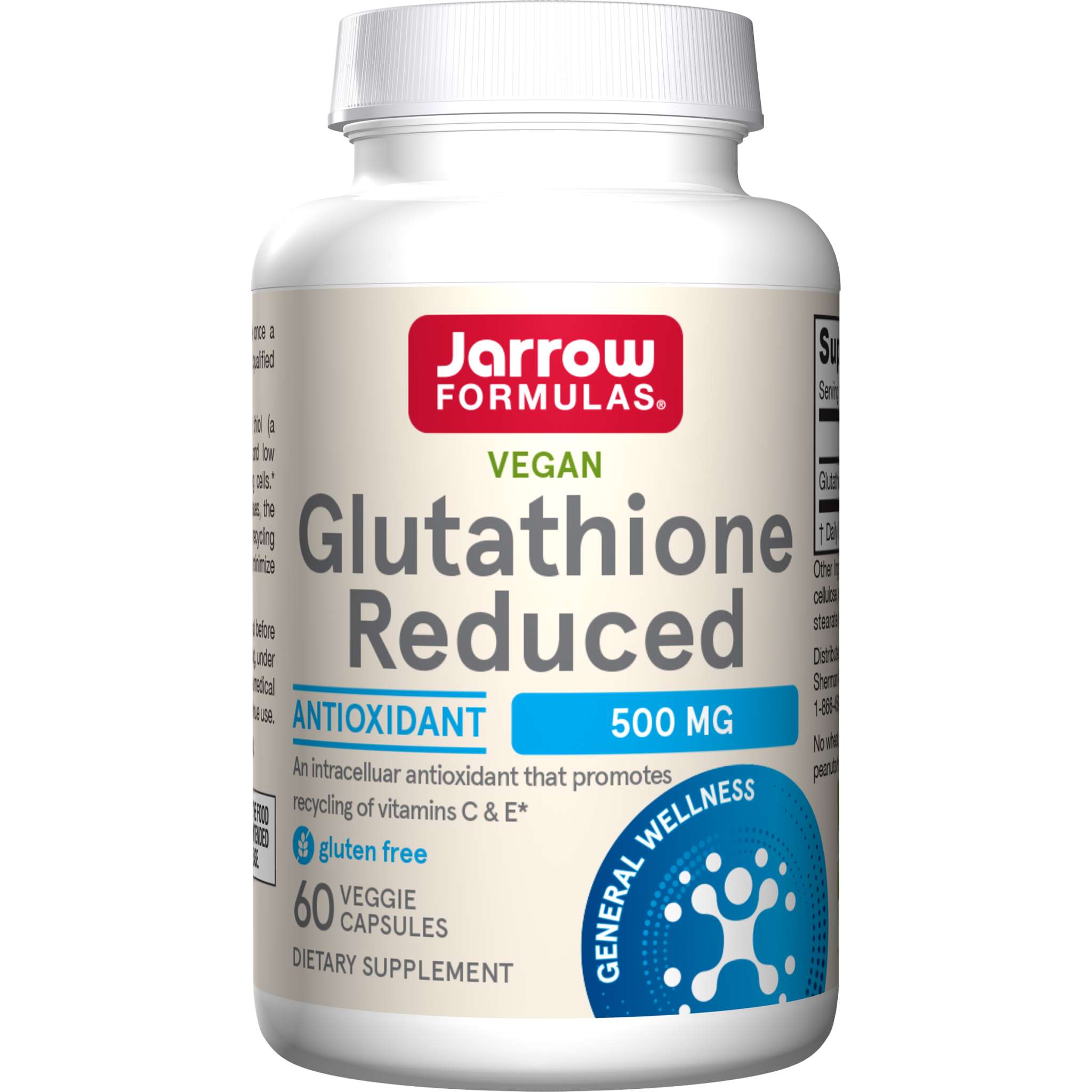 Jarrow Formulas - Glutathione Reduc 500