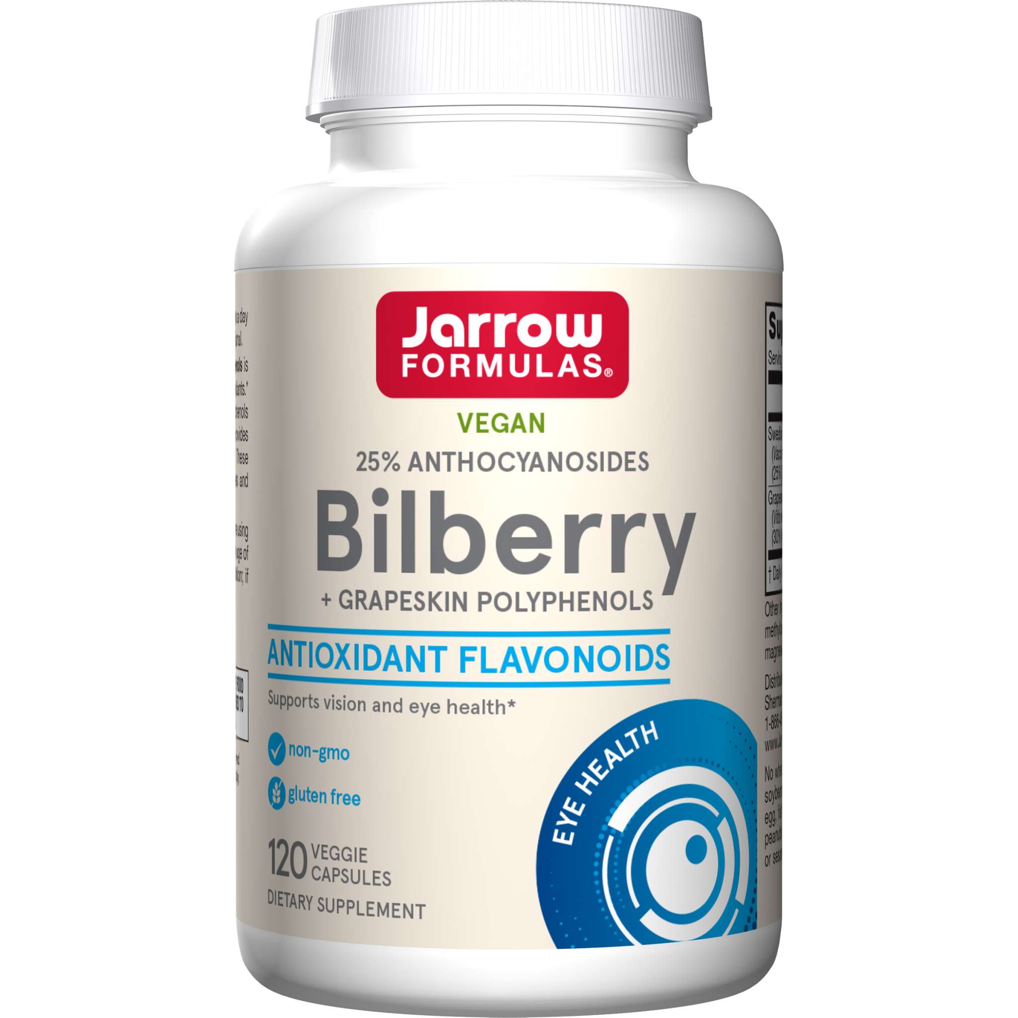 Jarrow Formulas - Bilberry80 + Grapeskin200