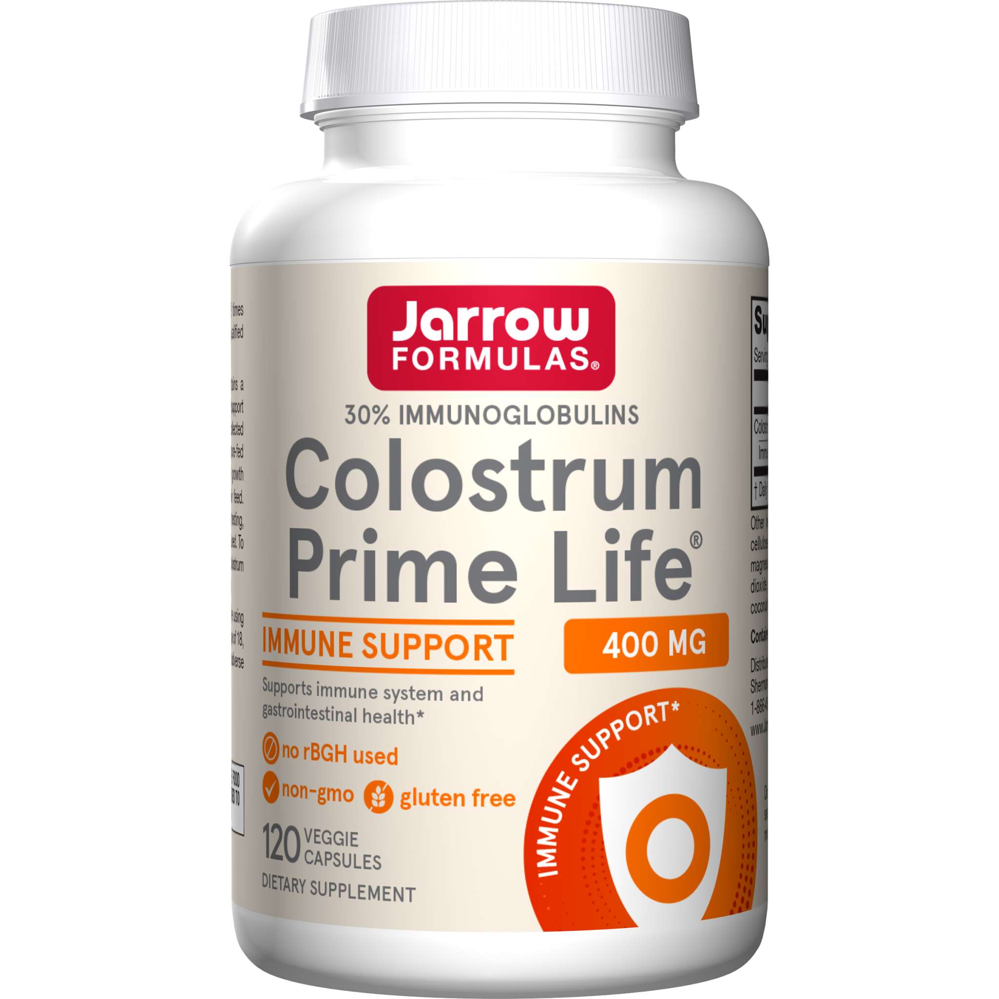 Jarrow Formulas - Colostrum Prime Life 500 mg