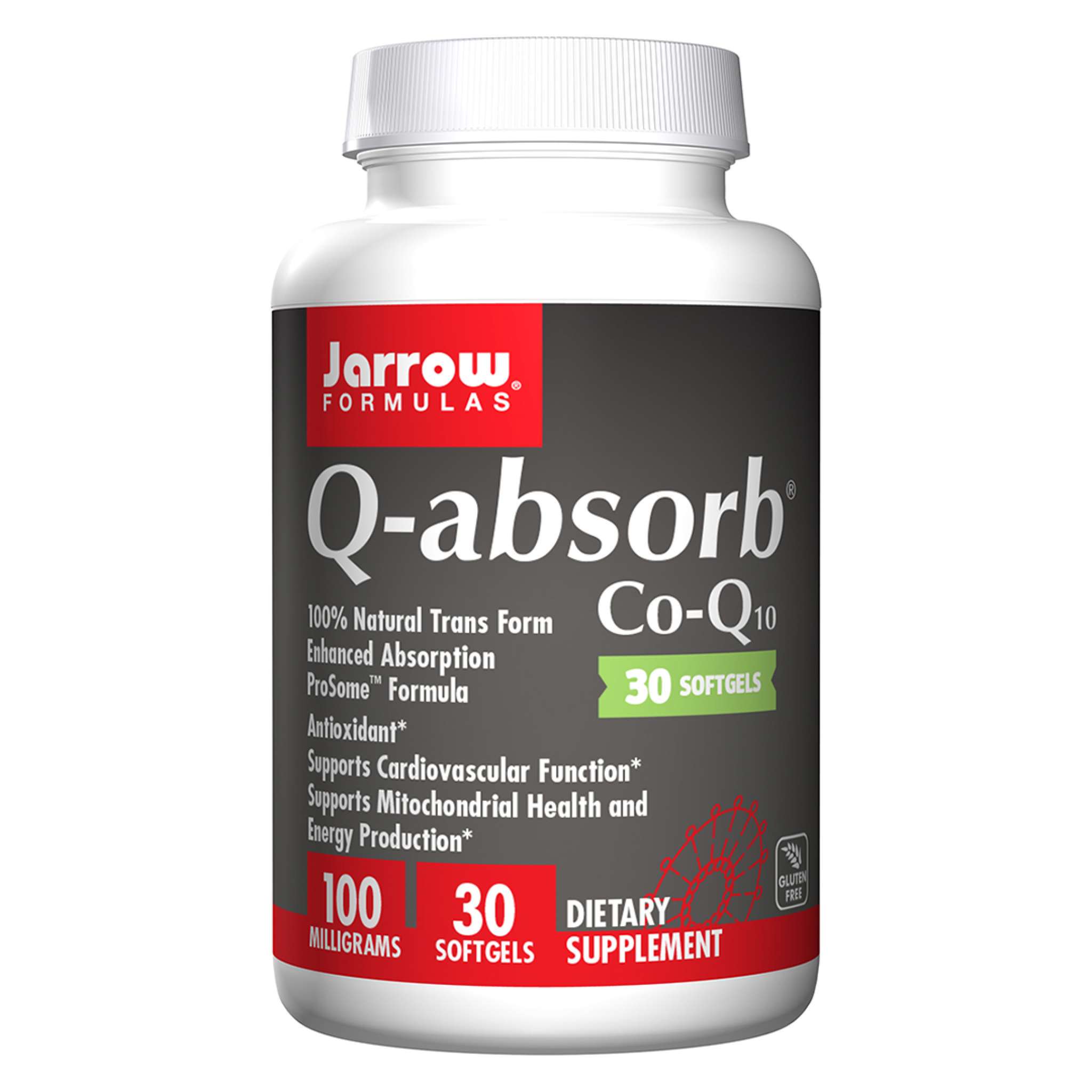 Jarrow Formulas - XXXCOQ10 100 MG Q ABSORB