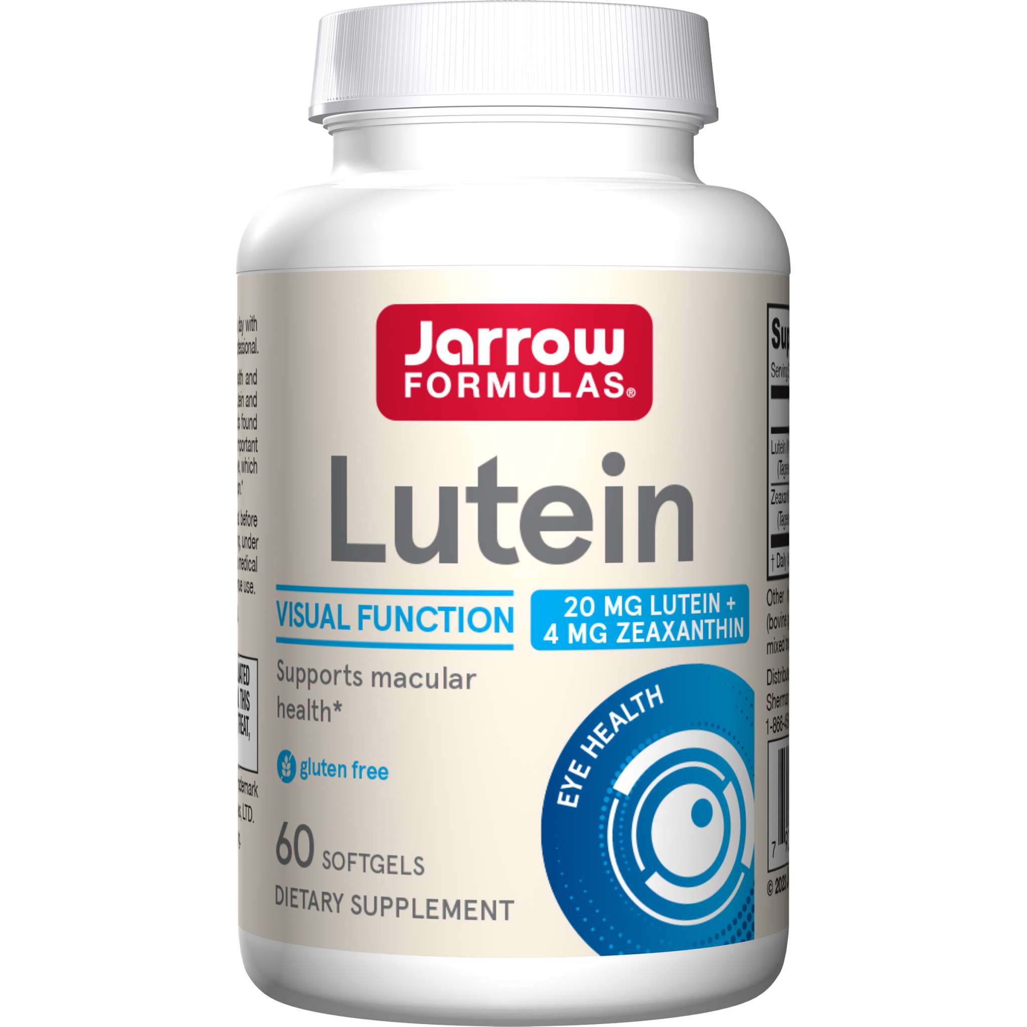Jarrow Formulas - Lutein 20 mg softgel