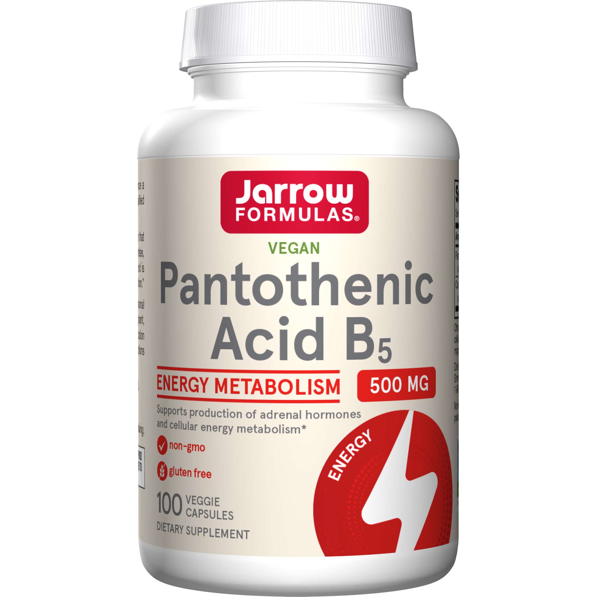 Jarrow Formulas - Pantothenic Acid 500 mg
