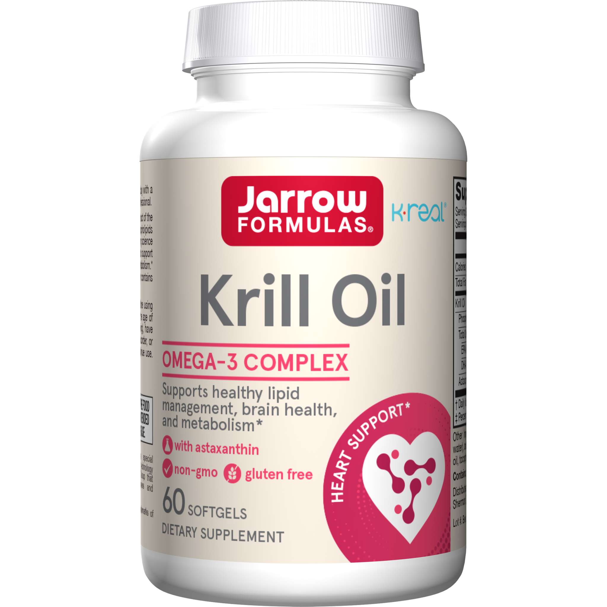 Jarrow Formulas - Krill Oil 600 mg K Real