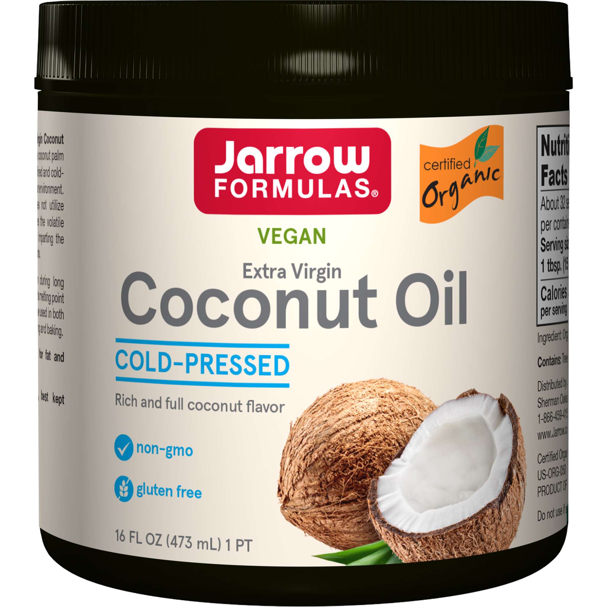 Jarrow Formulas - Coconut Oil Extra Virgin