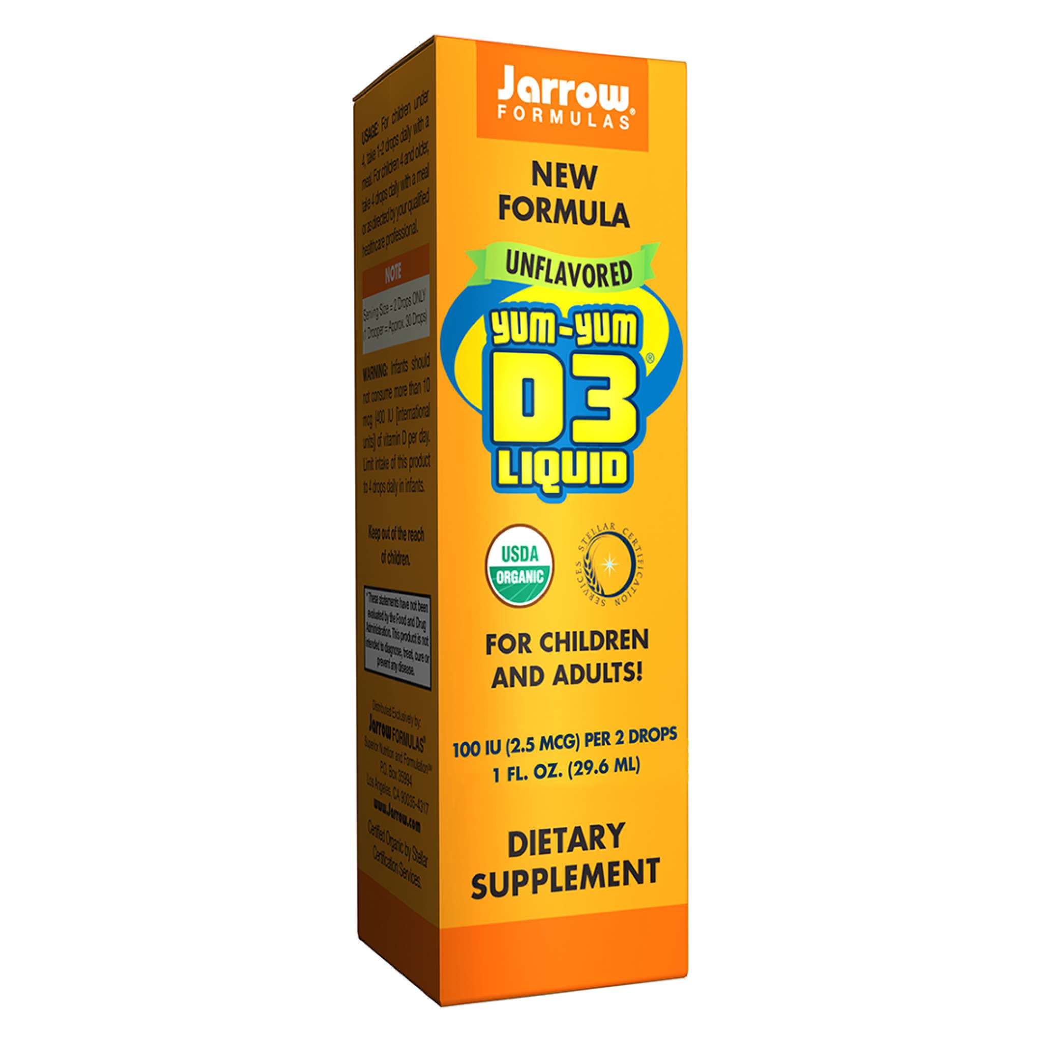 Jarrow Formulas - D3 liq 200 iu Yum Yum