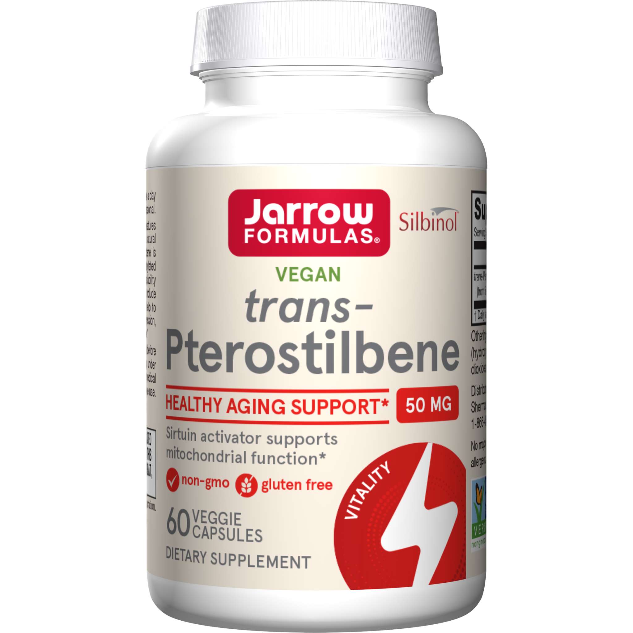 Jarrow Formulas - Trans Pterostilbene 50 mg