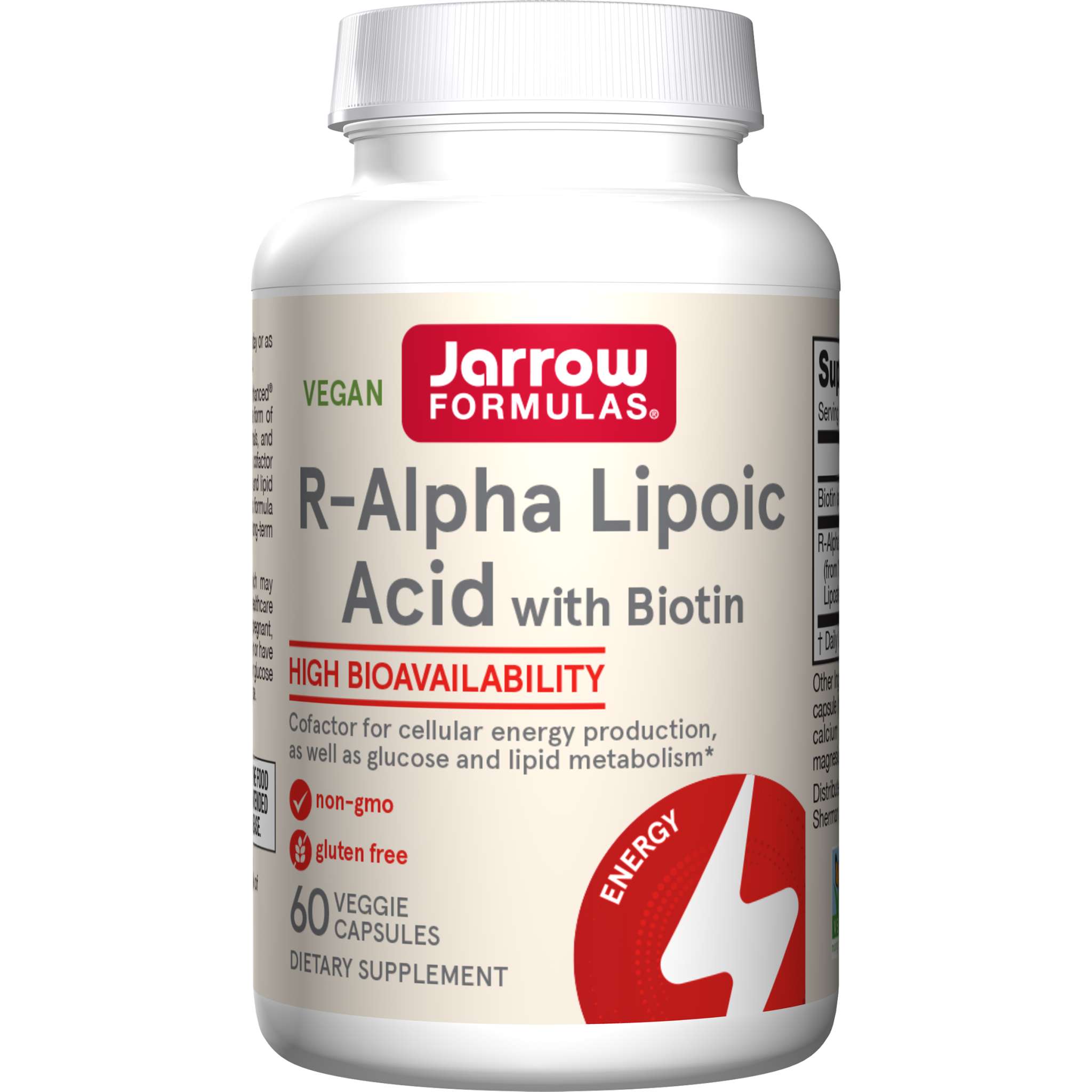 Jarrow Formulas - R Lipoic Acid Alpha 100 mg