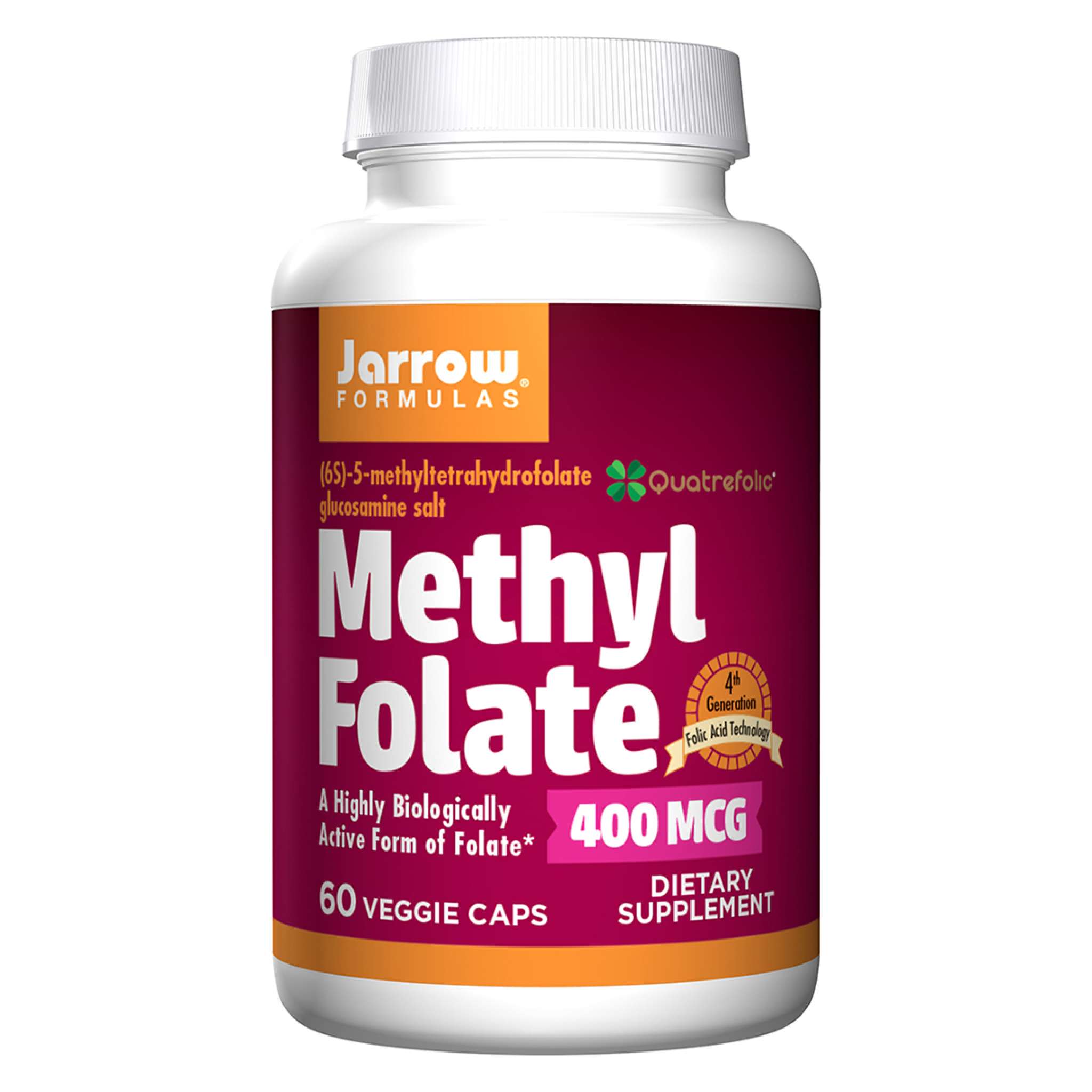 Jarrow Formulas - Methyl Folate 400 mcg 5 Mthf