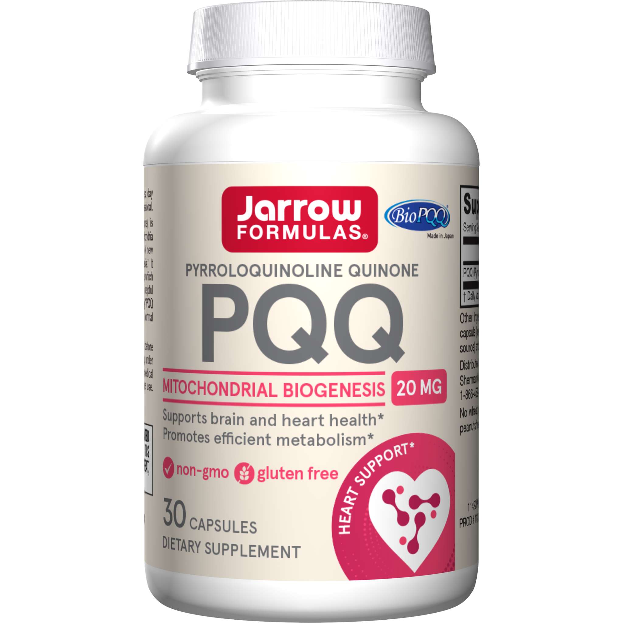 Jarrow Formulas - Pqq 20 mg Bio Pqq