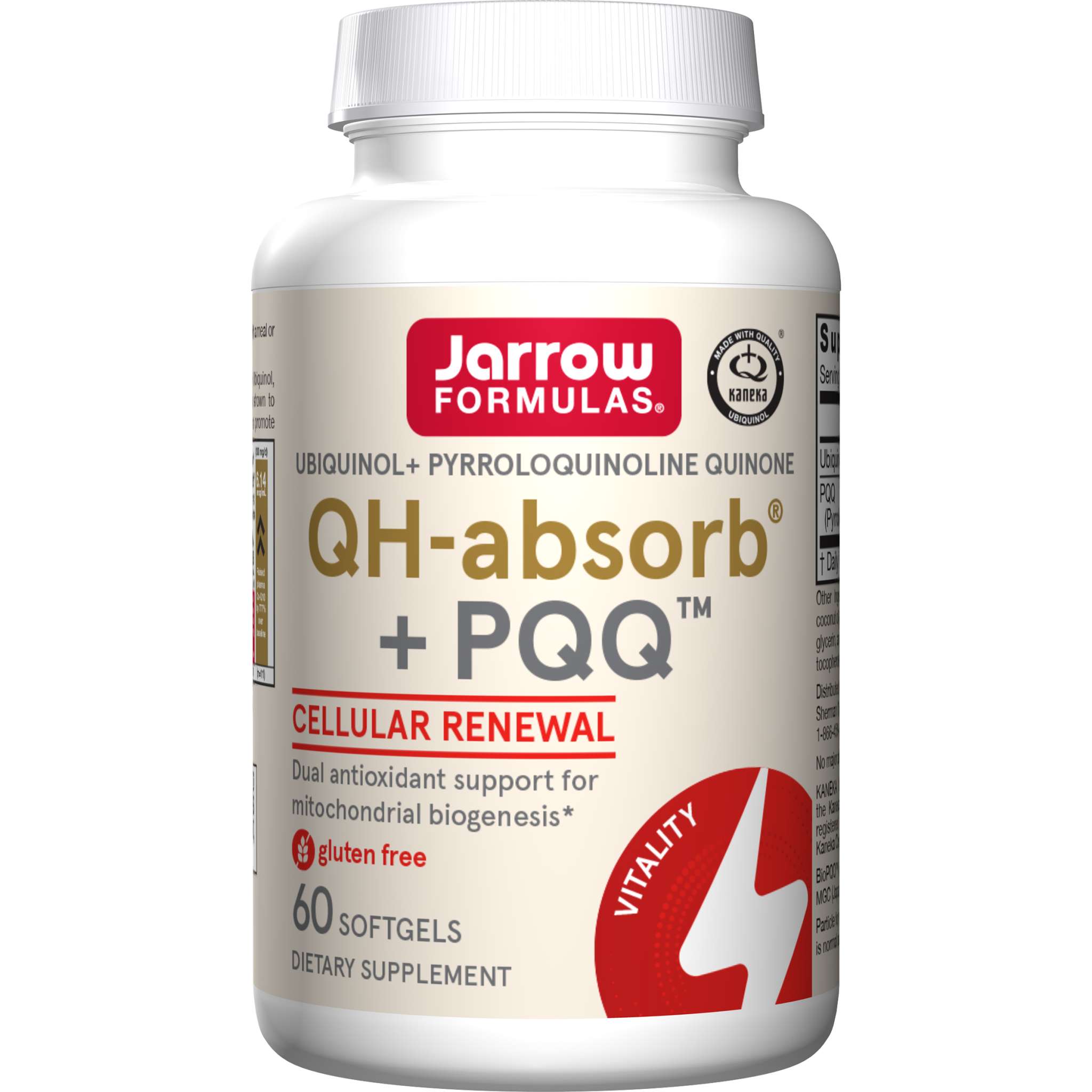 Jarrow Formulas - Qh Absorb 100 mg + Pqq 10 mg