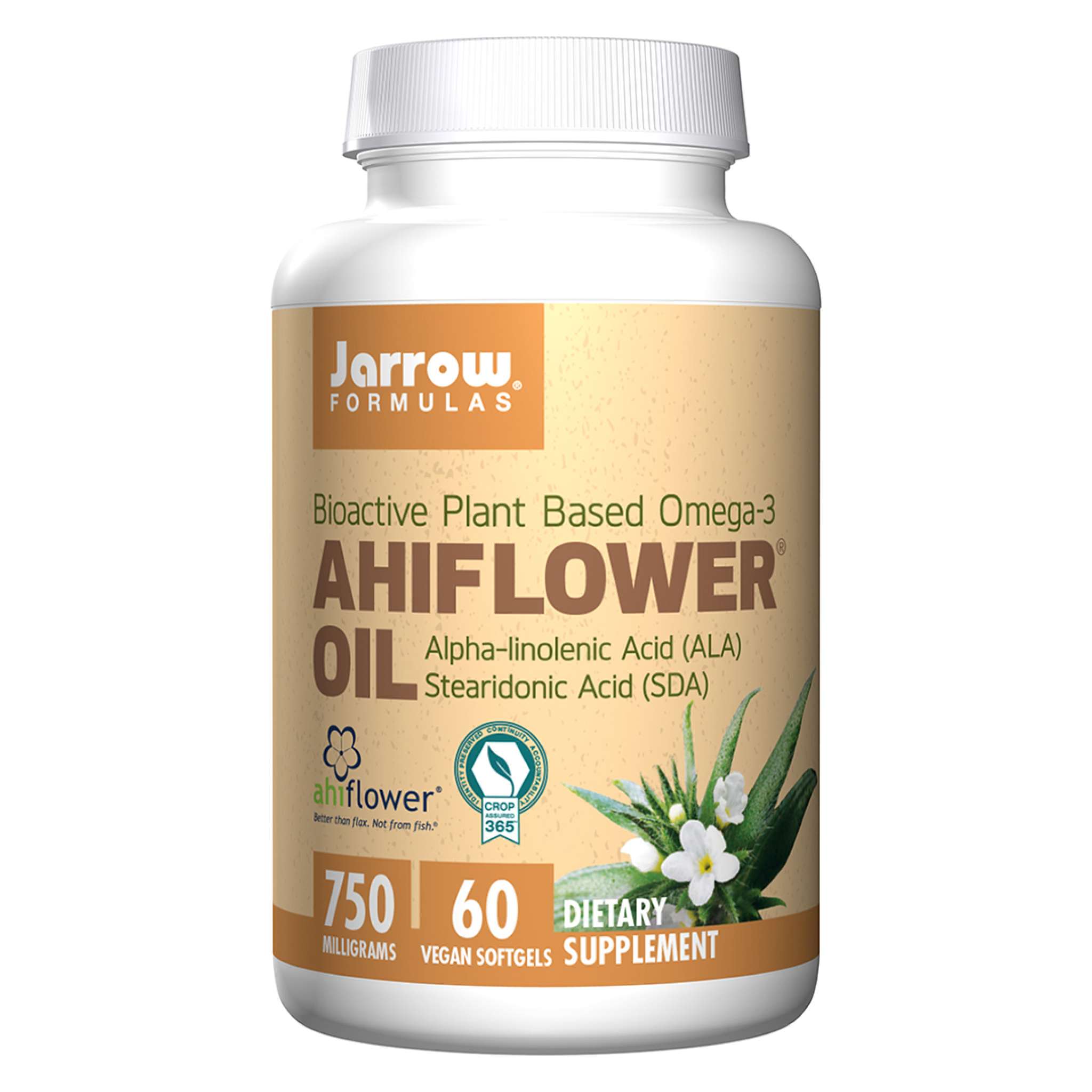 Jarrow Formulas - Ahiflower Oil 750 softgel Vegan