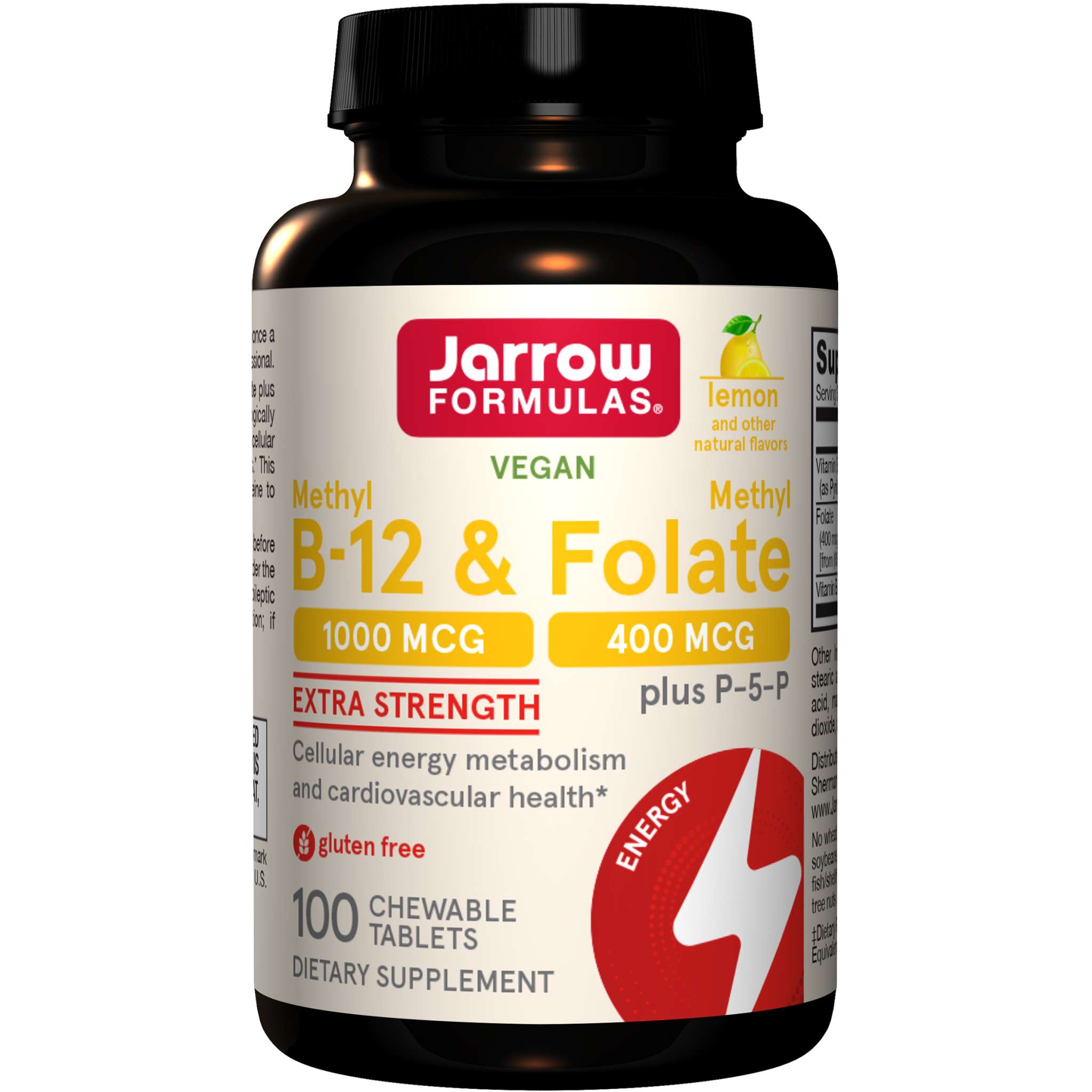 Jarrow Formulas - Methyl B12/1000/Folate/P5 P