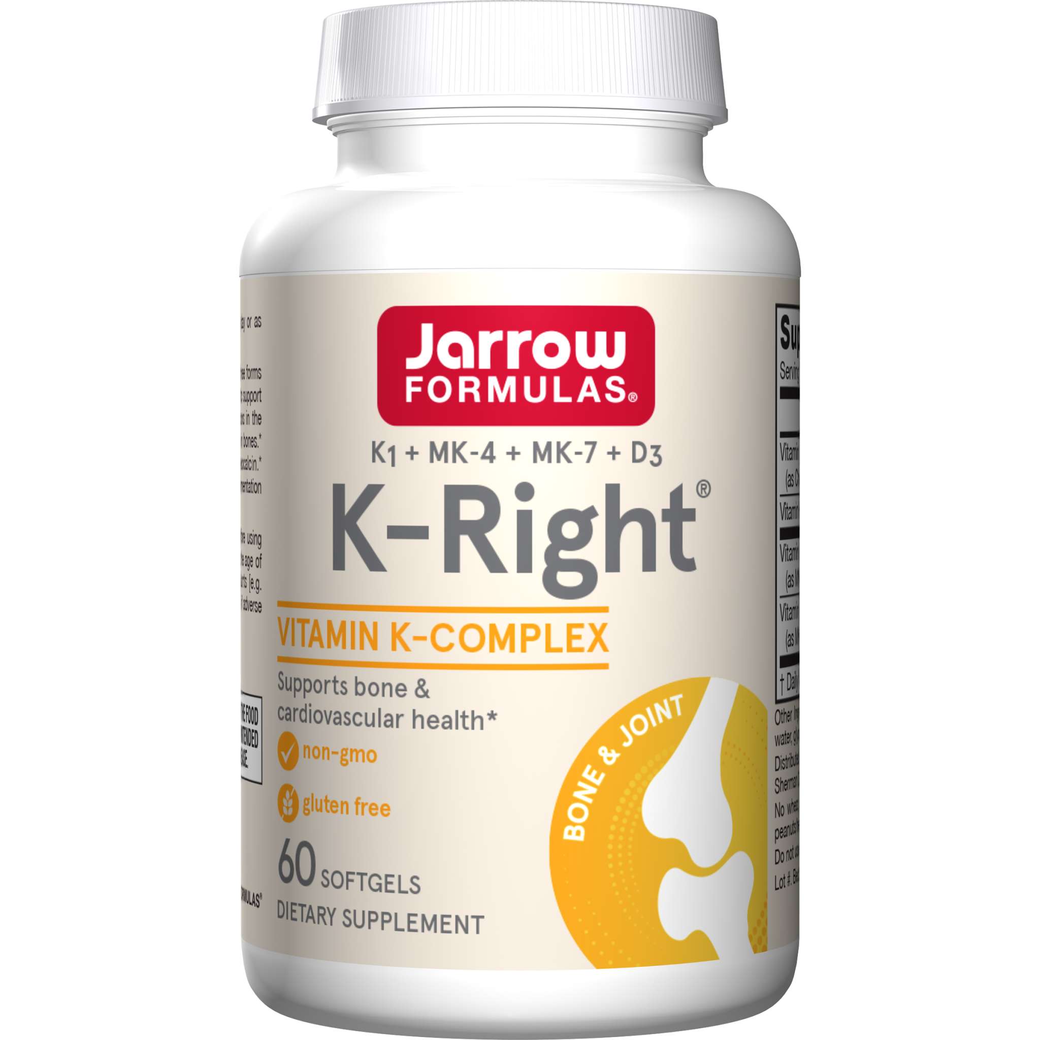 Jarrow Formulas - K Right K1/Mk4/Mk7/D3 softgel