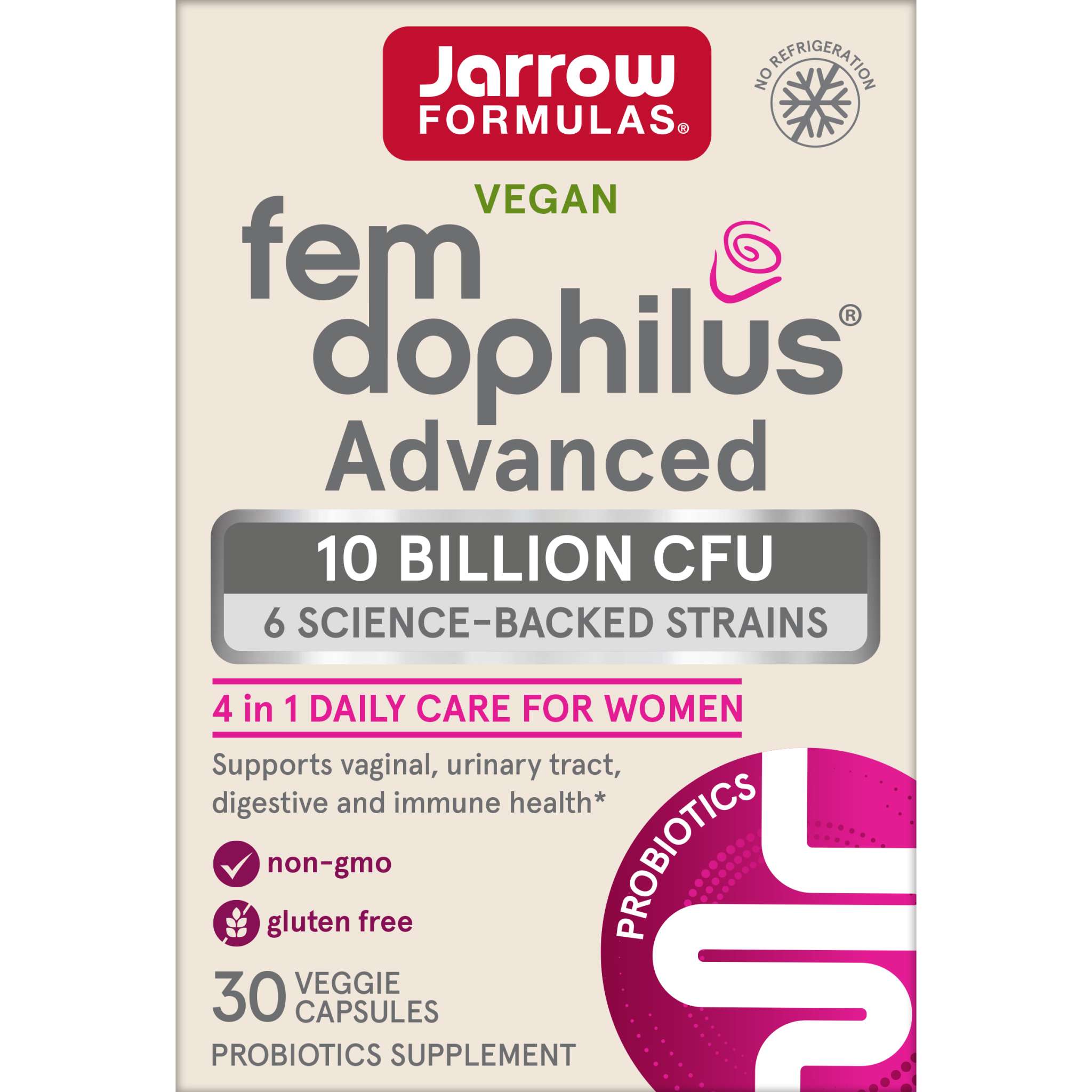 Jarrow Formulas - Fem Doph Adv 10b Shlf Stb