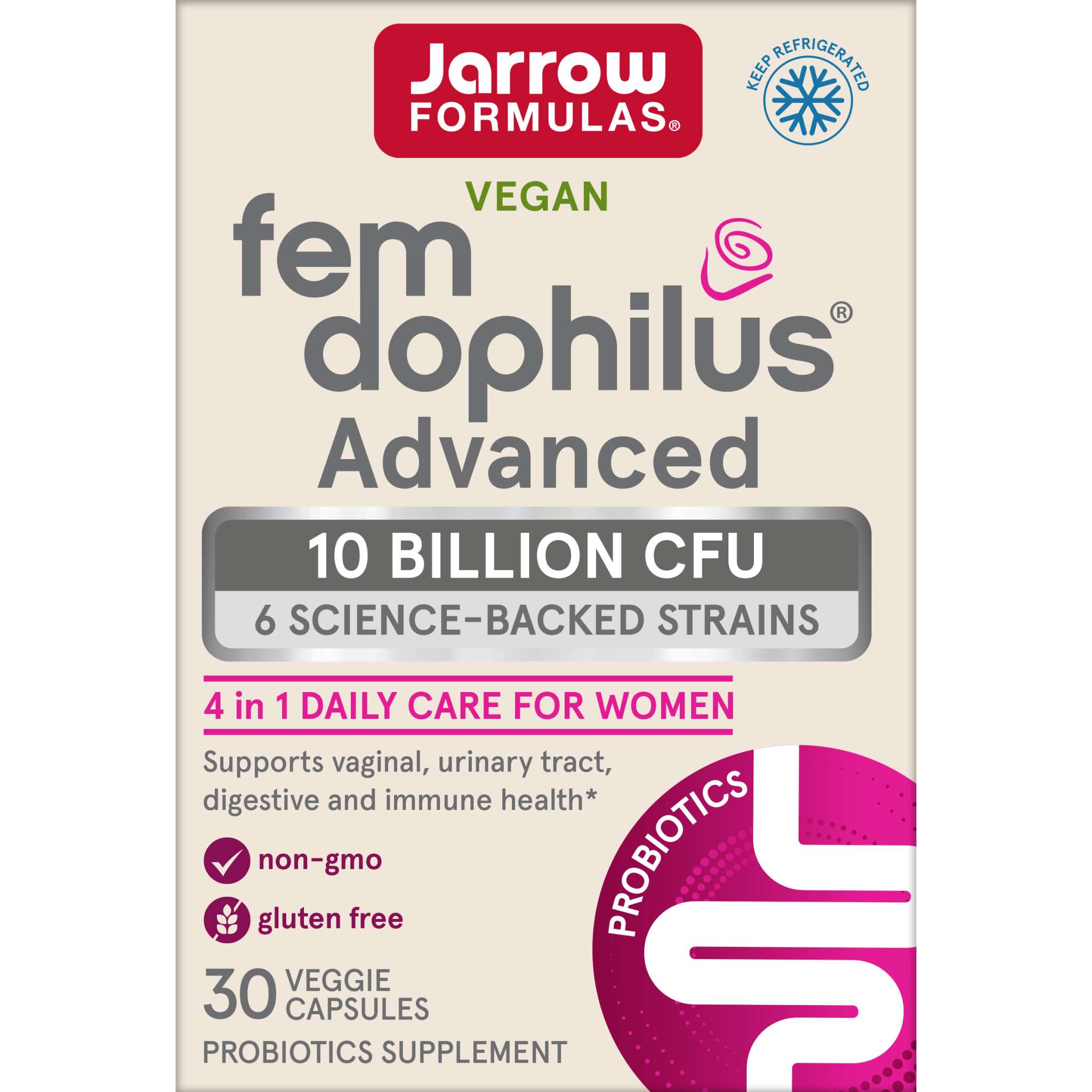 Jarrow Formulas - Fem Doph Adv 10 Billion