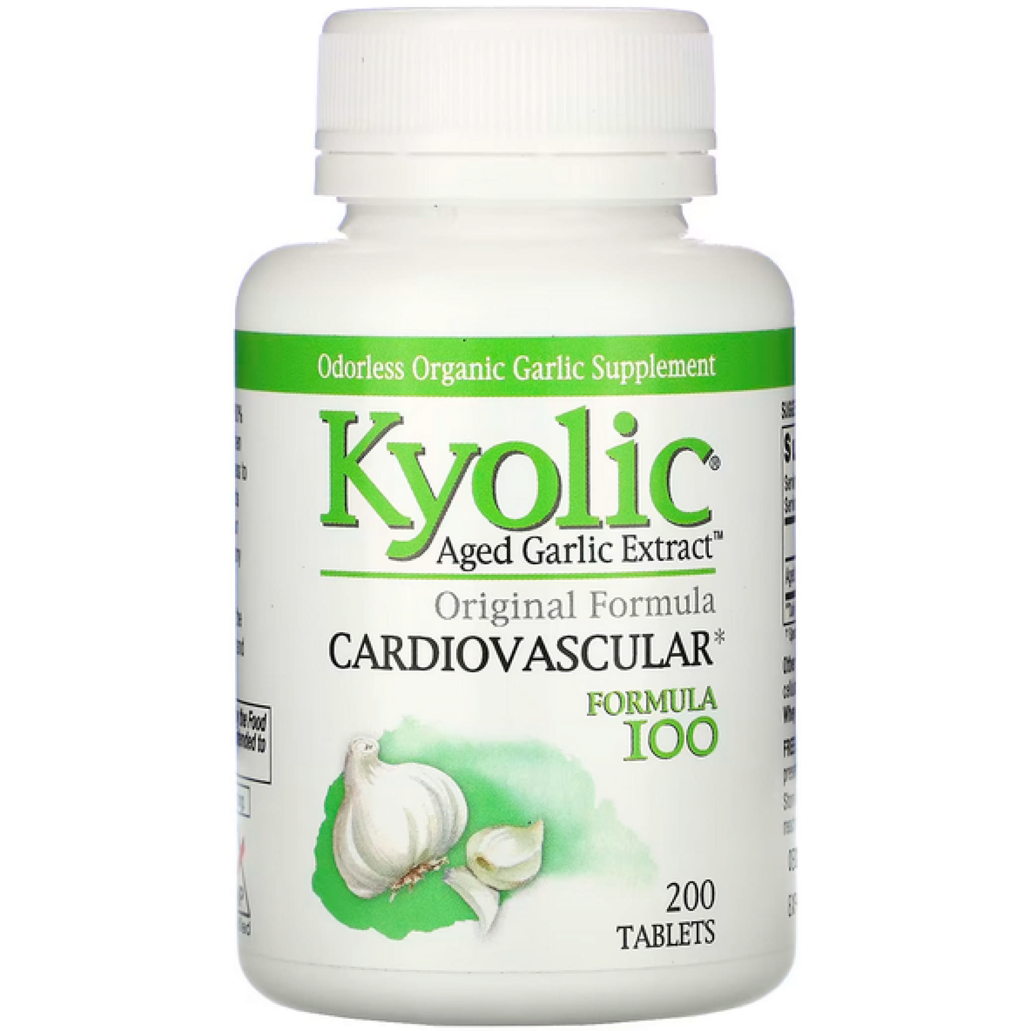 Kyolic - Kyolic 100 Garlic tab Cardio