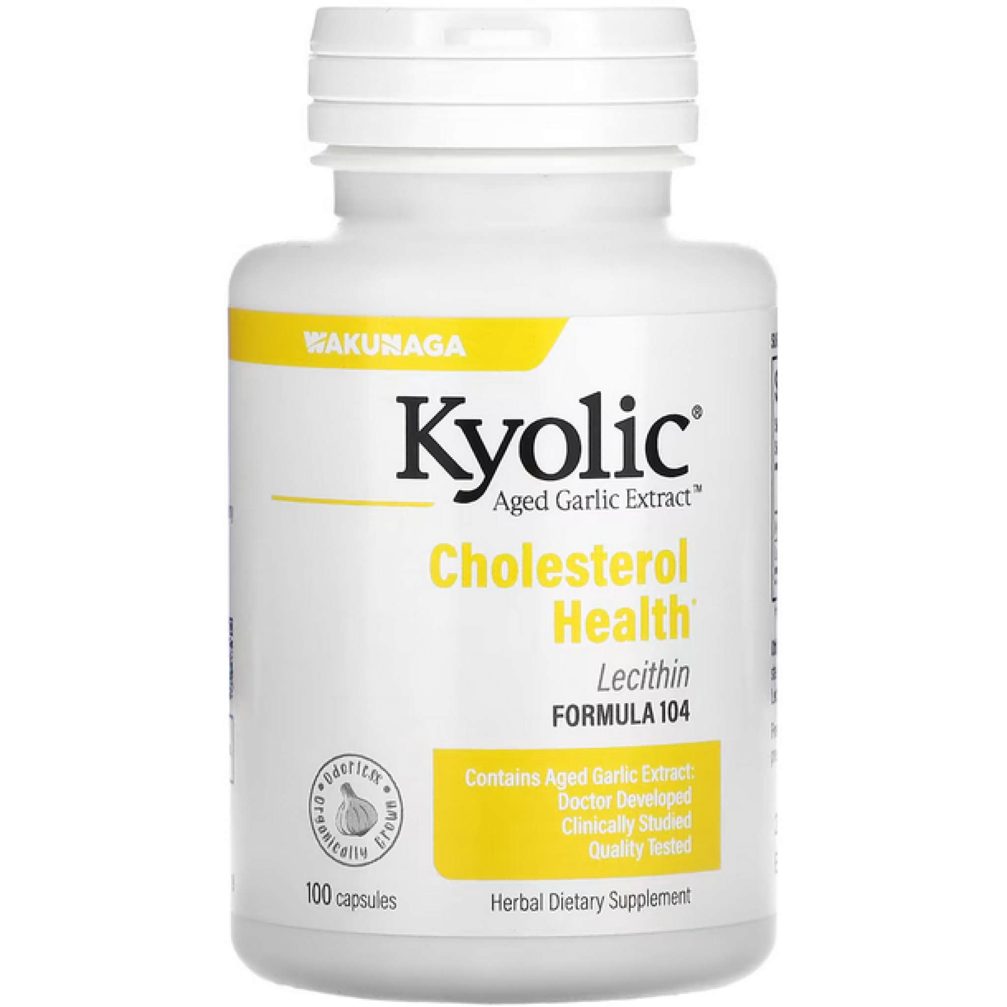 Kyolic - Kyolic 104 W/Lecithin Cholest