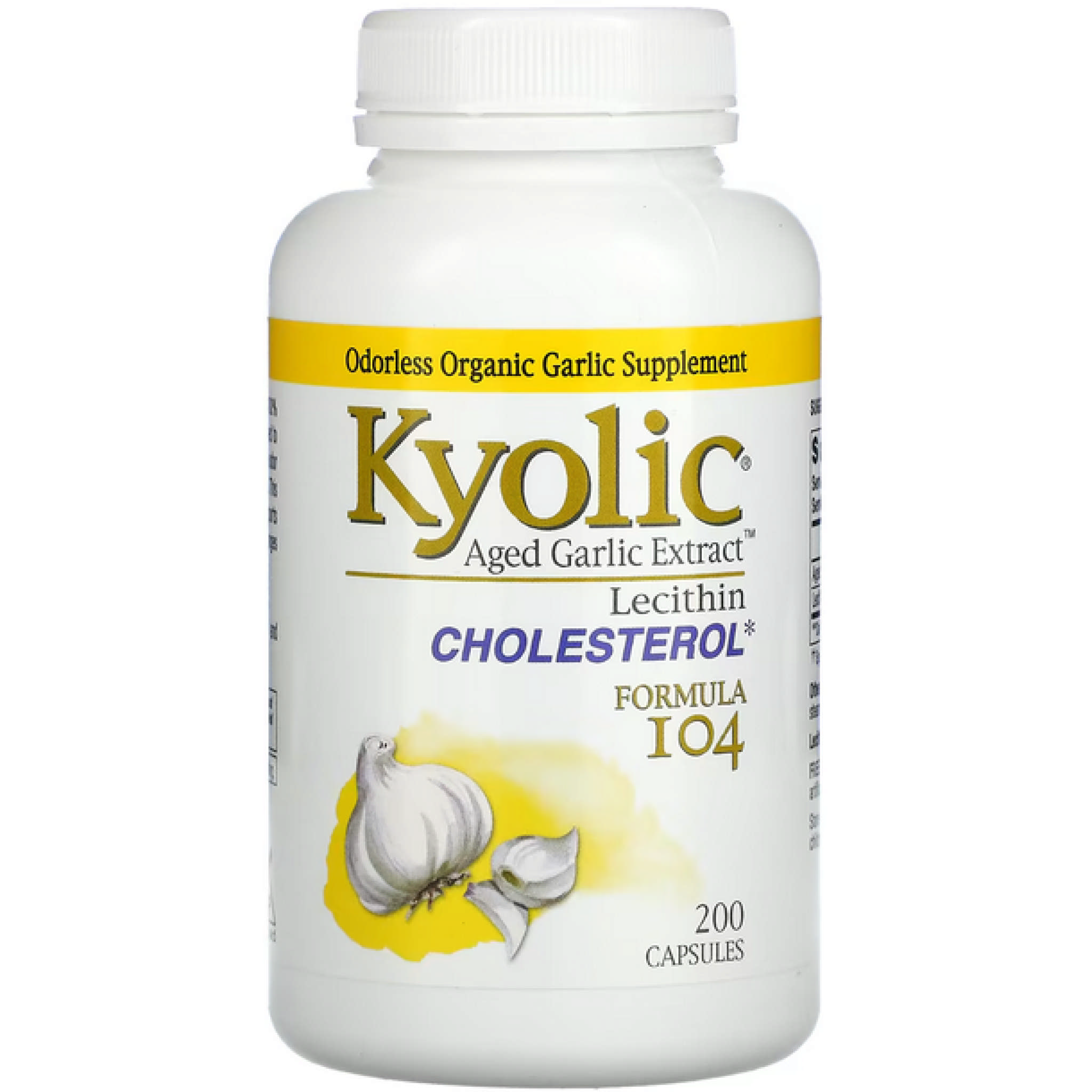 Kyolic - Kyolic 104 W/Lecithin Cholest