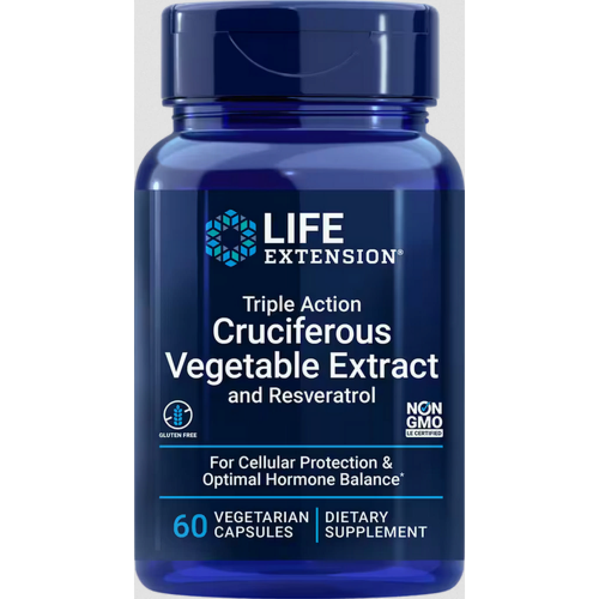 Life Extension - Cruciferous Triple Act W/Resve