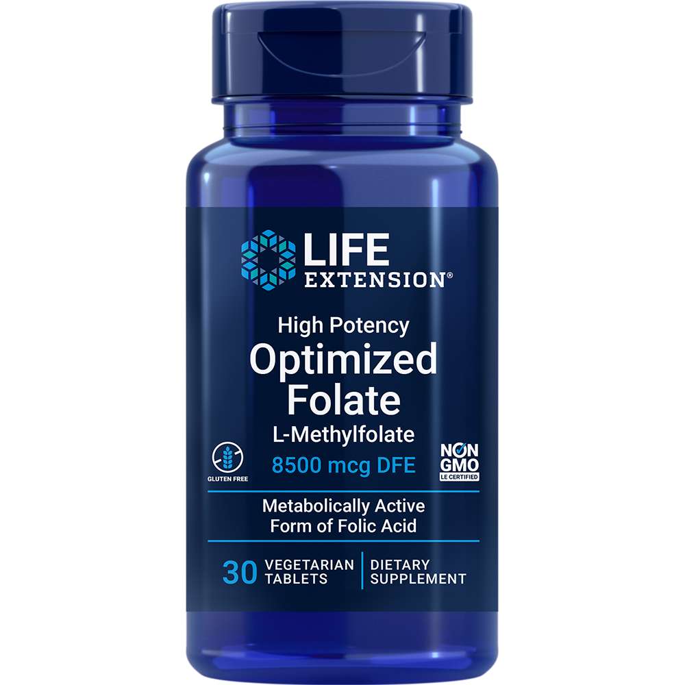 Life Extension - Folate Optim 5000 mcg 8500 Dfe