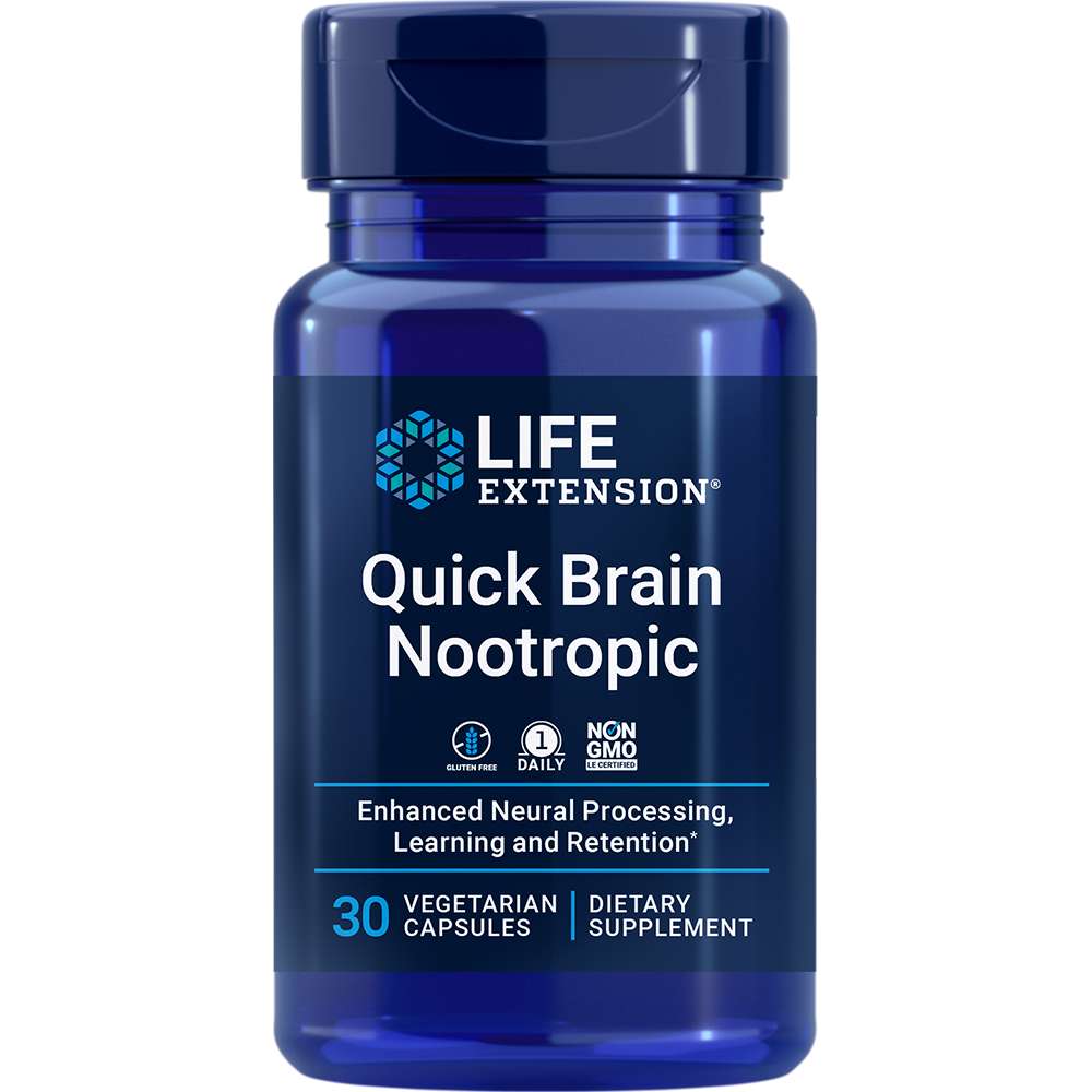 Life Extension - Quick Brain Nootrophic vCap