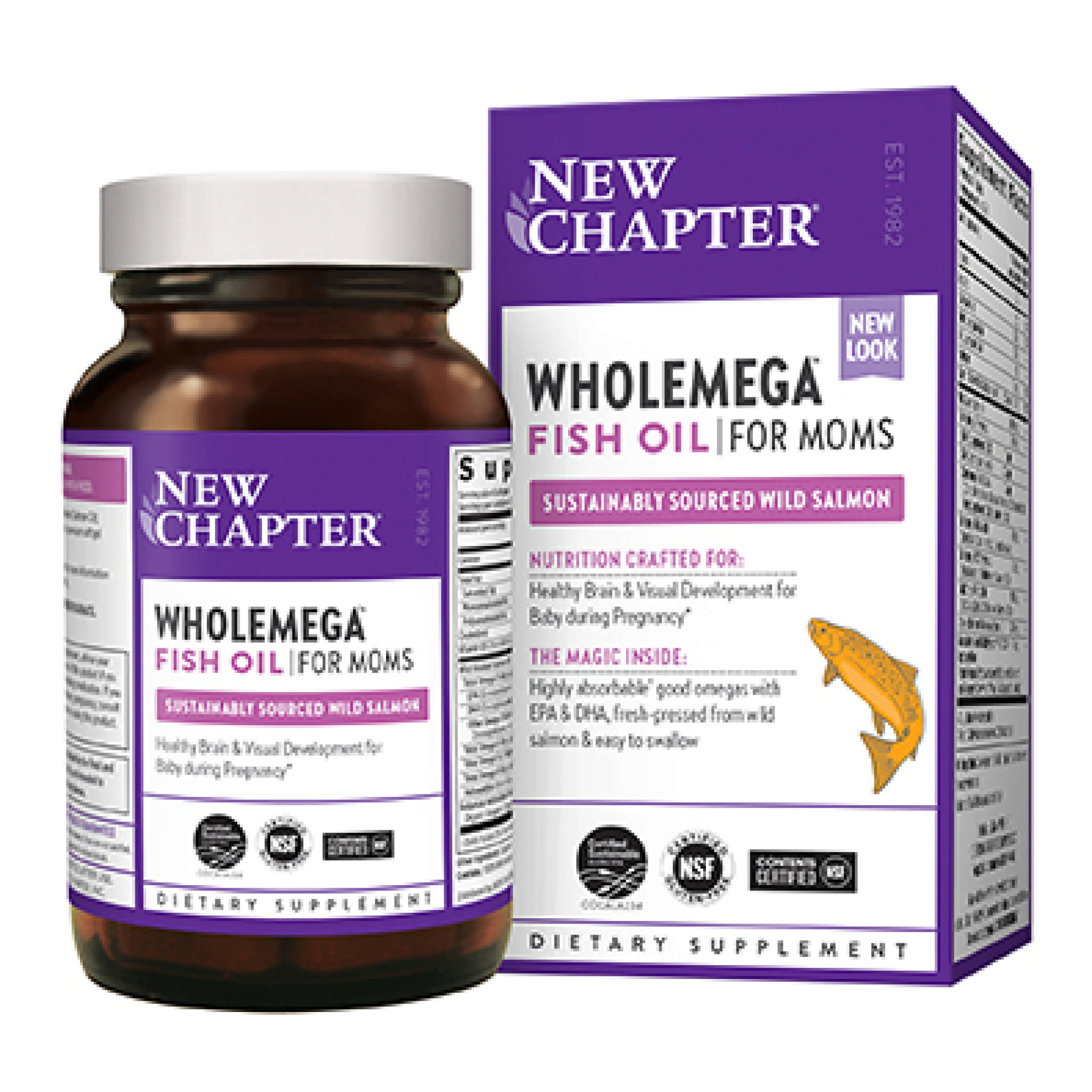 New Chapter - Wholemega Prenatal For Moms