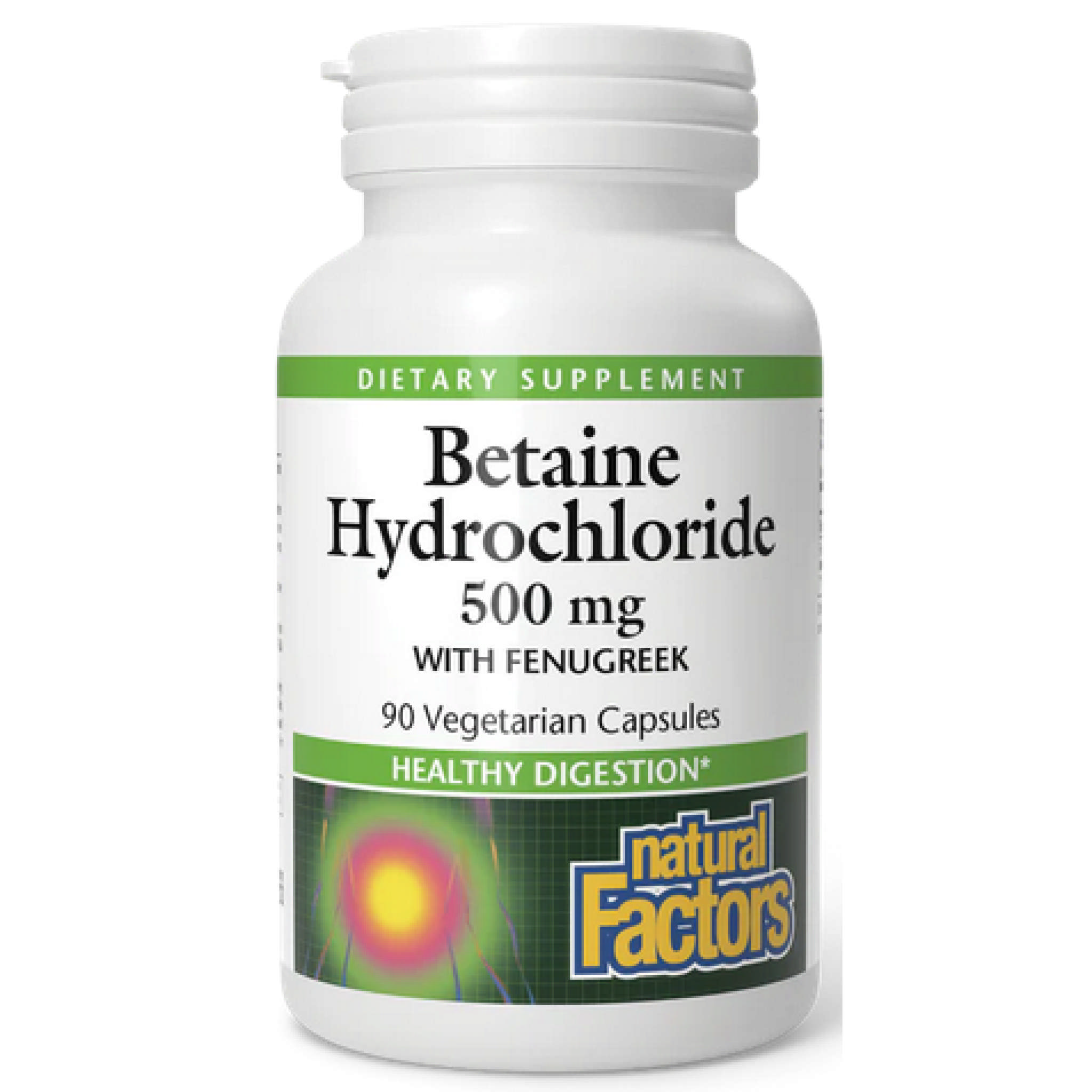 Natural Factors - Betaine Hydrochloride 500 mg