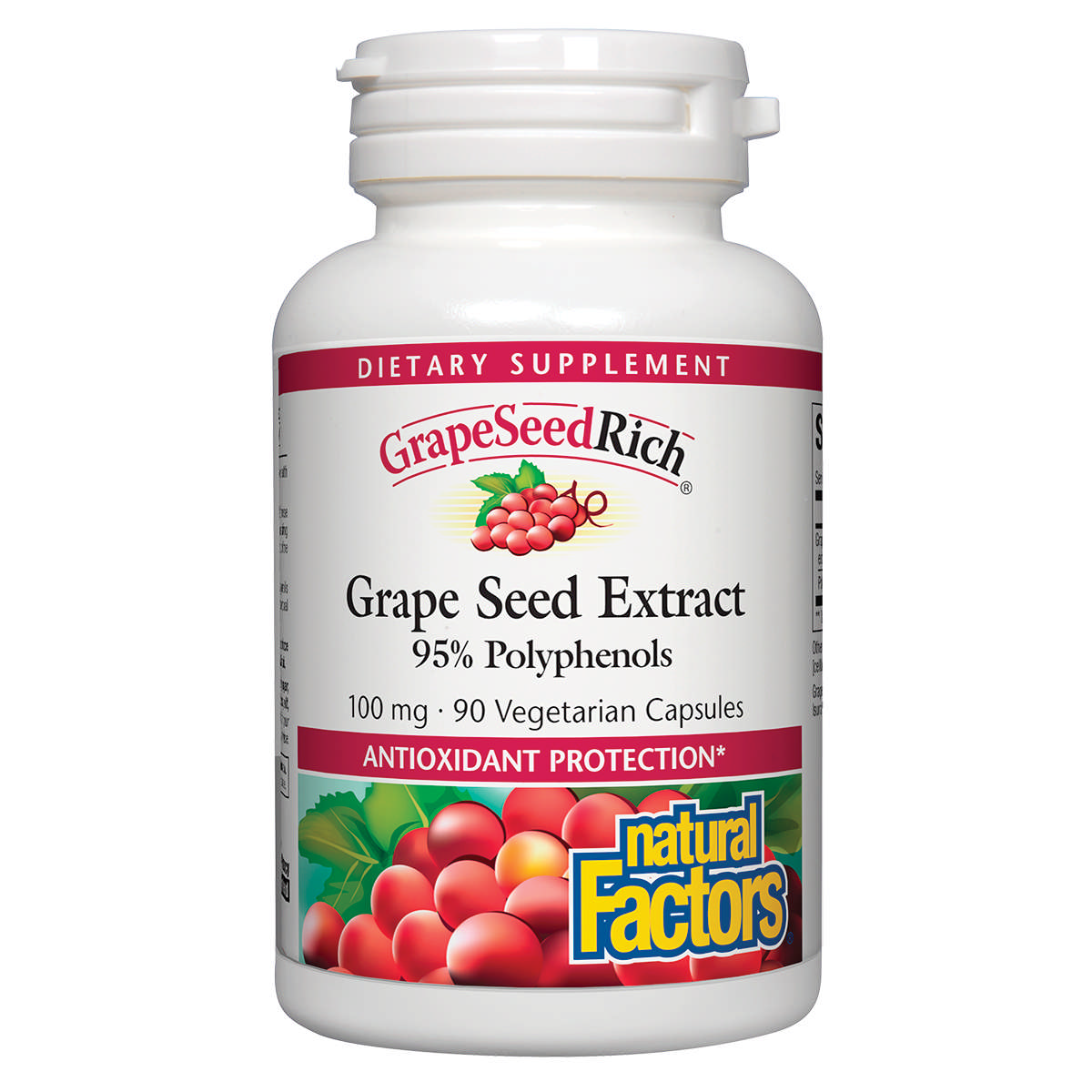 Natural Factors - Grape Seed Ext 100 mg