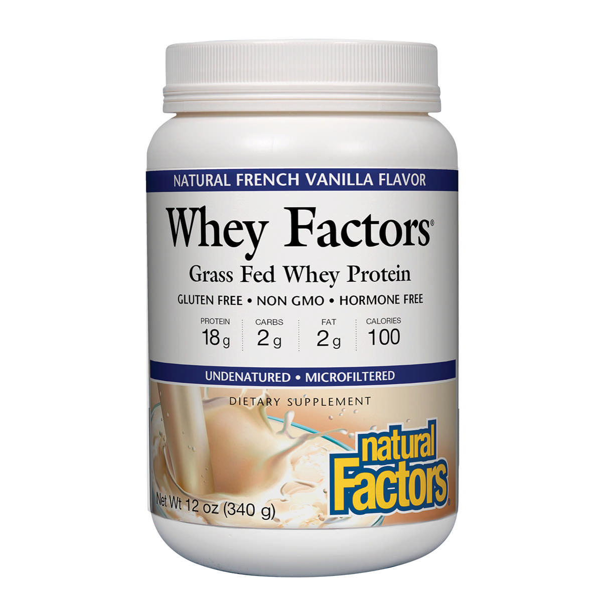 Natural Factors - Whey Factors French Vanilla