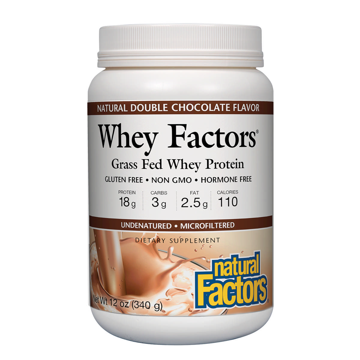 Natural Factors - Whey Factors Double Choc