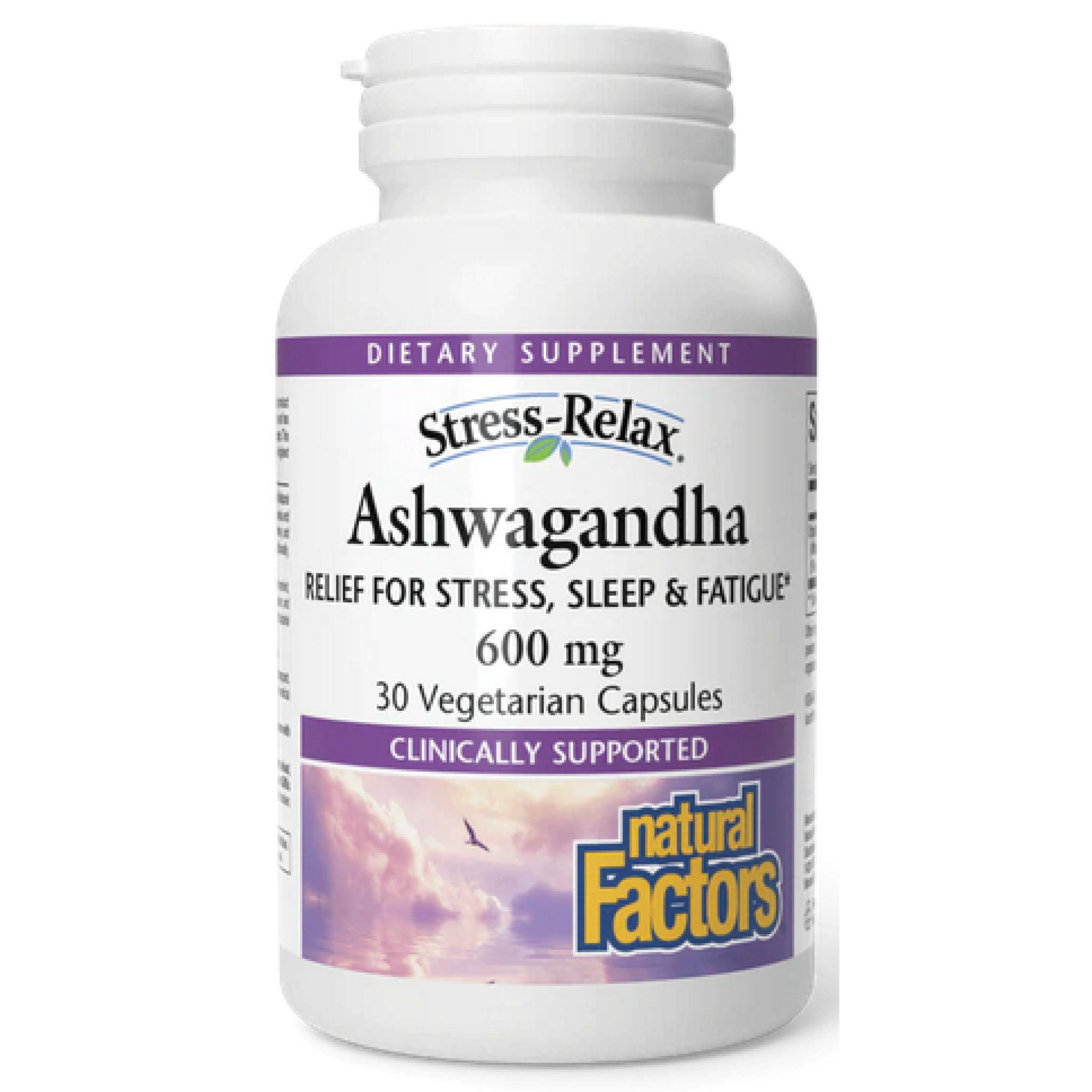 Natural Factors - Ashwaganda 600 mg Sensoril