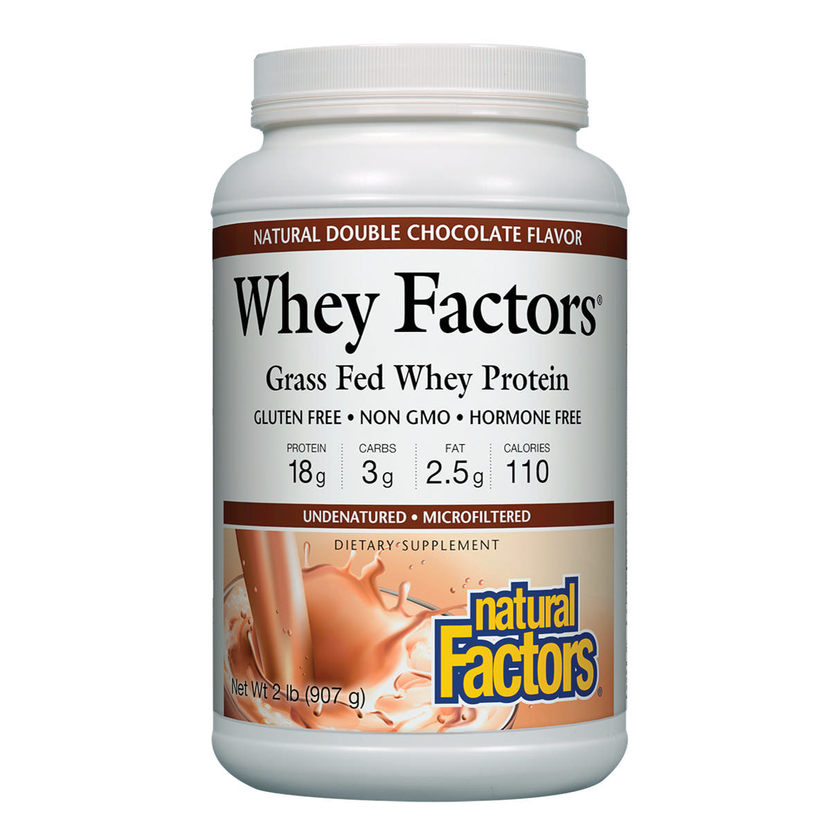 Natural Factors - Whey Factors Double Choc