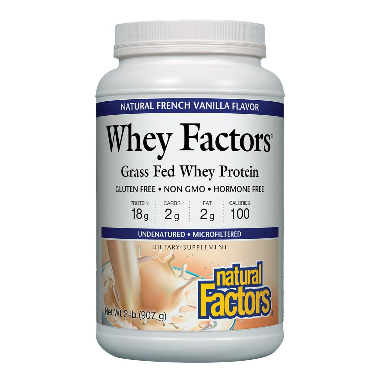 Natural Factors - Whey Factors French Vanilla