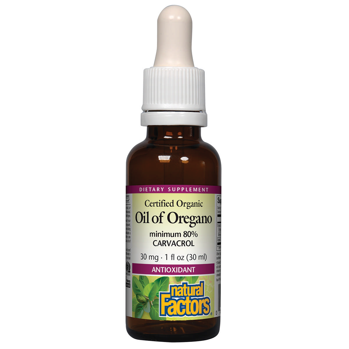 Natural Factors - Oil Of Oregano Organic