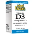 Natural Factors - D3 1000 Drops