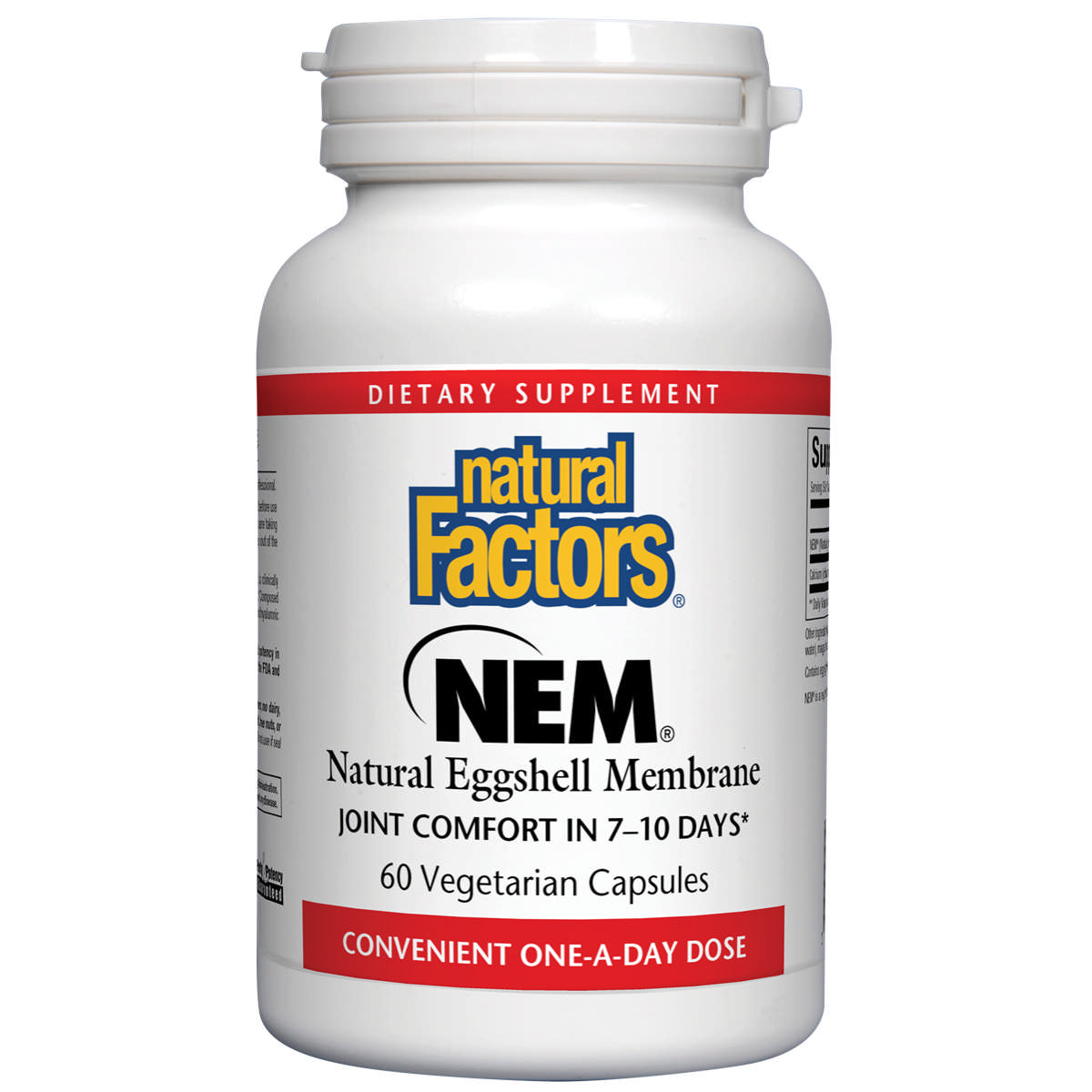 Natural Factors - Nem 500 mg Nat Eggshell Memb