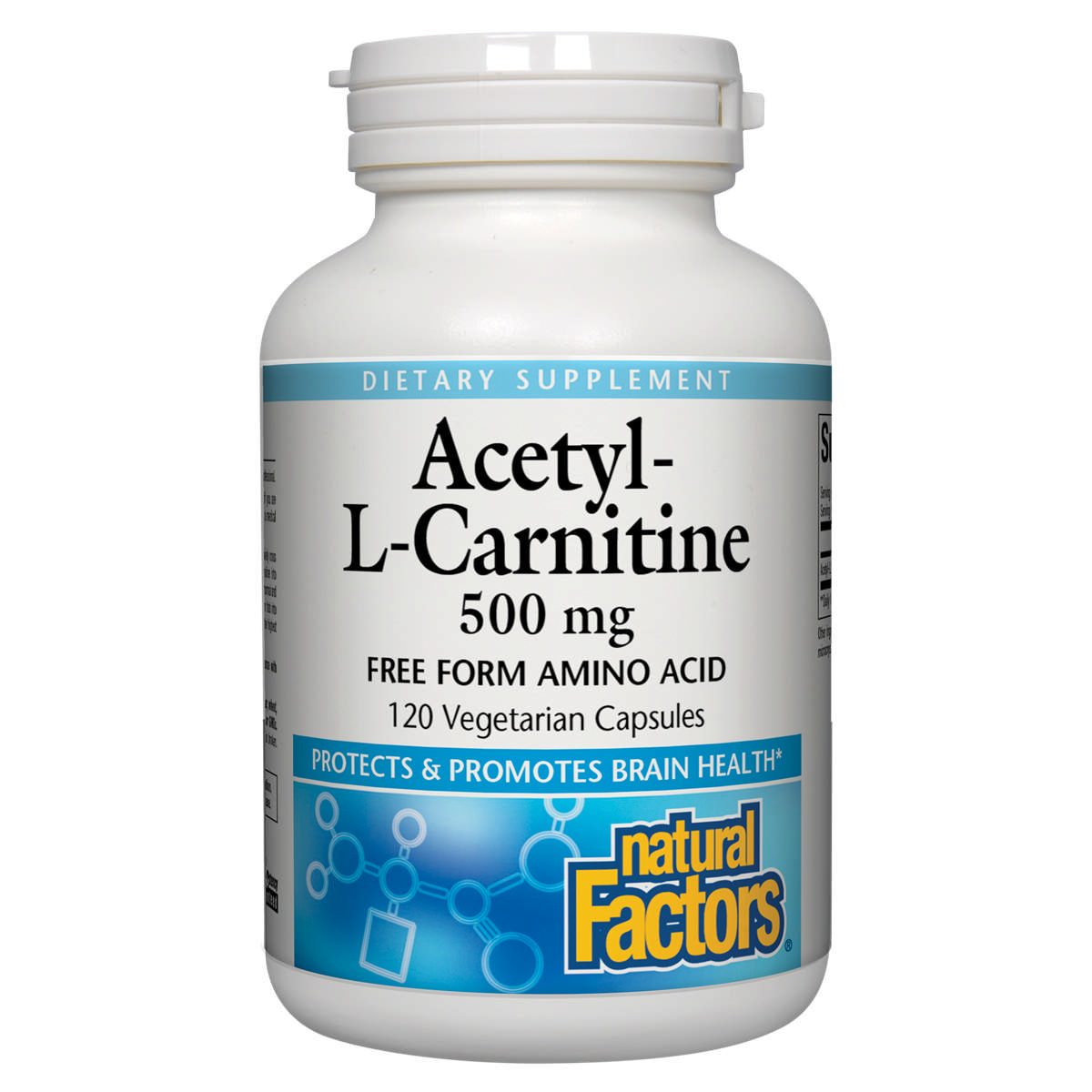 Natural Factors - Acetyl L Carnitine 500 mg