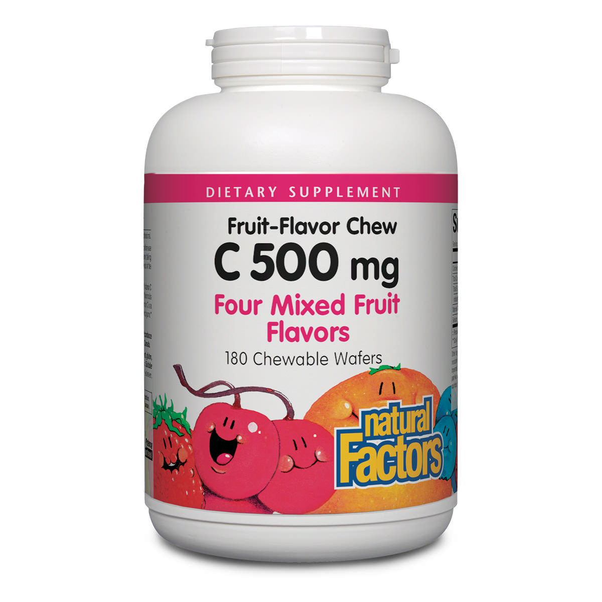 Natural Factors - C 500 mg Mixed Fruit