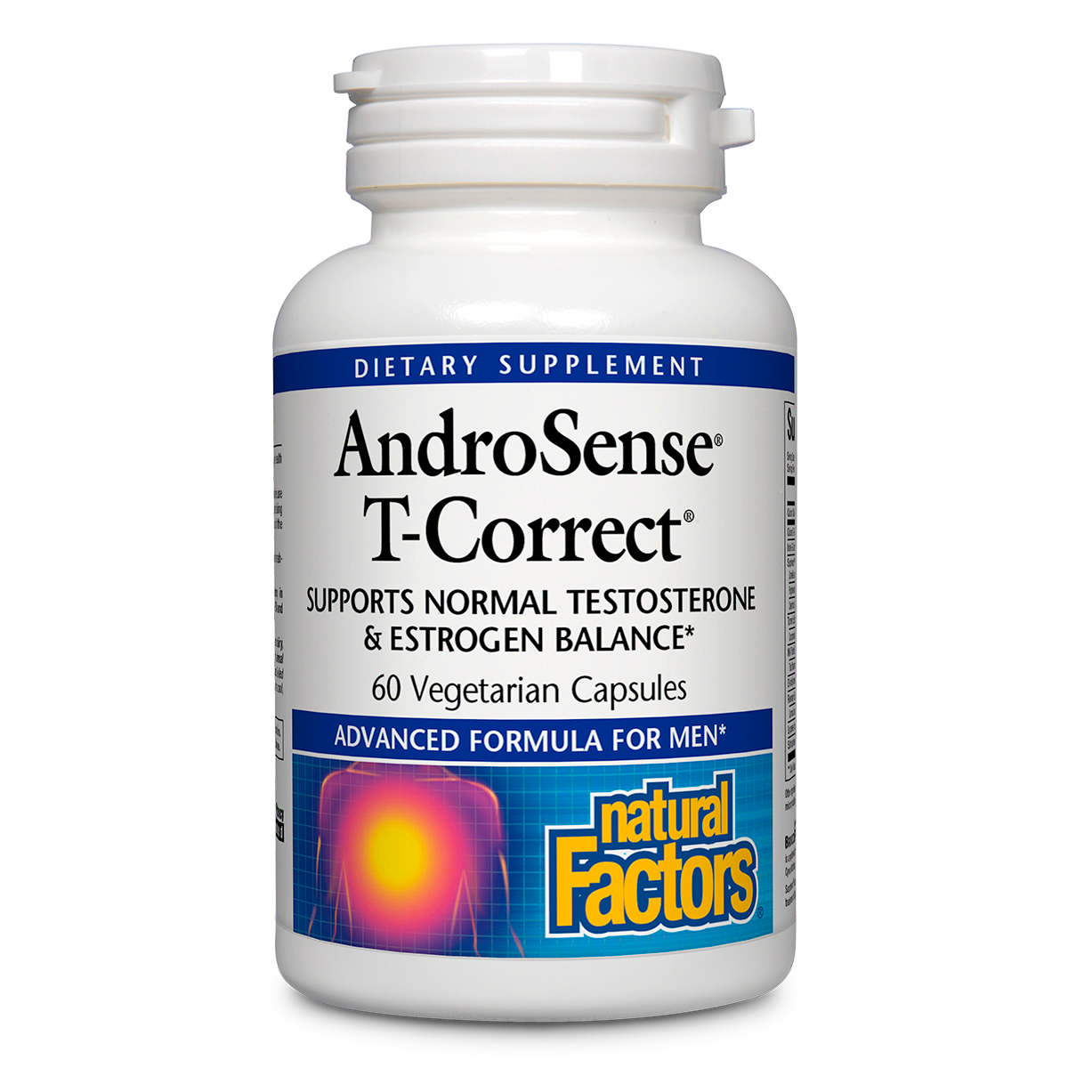 Natural Factors - Androsense T Correct Whl Eart