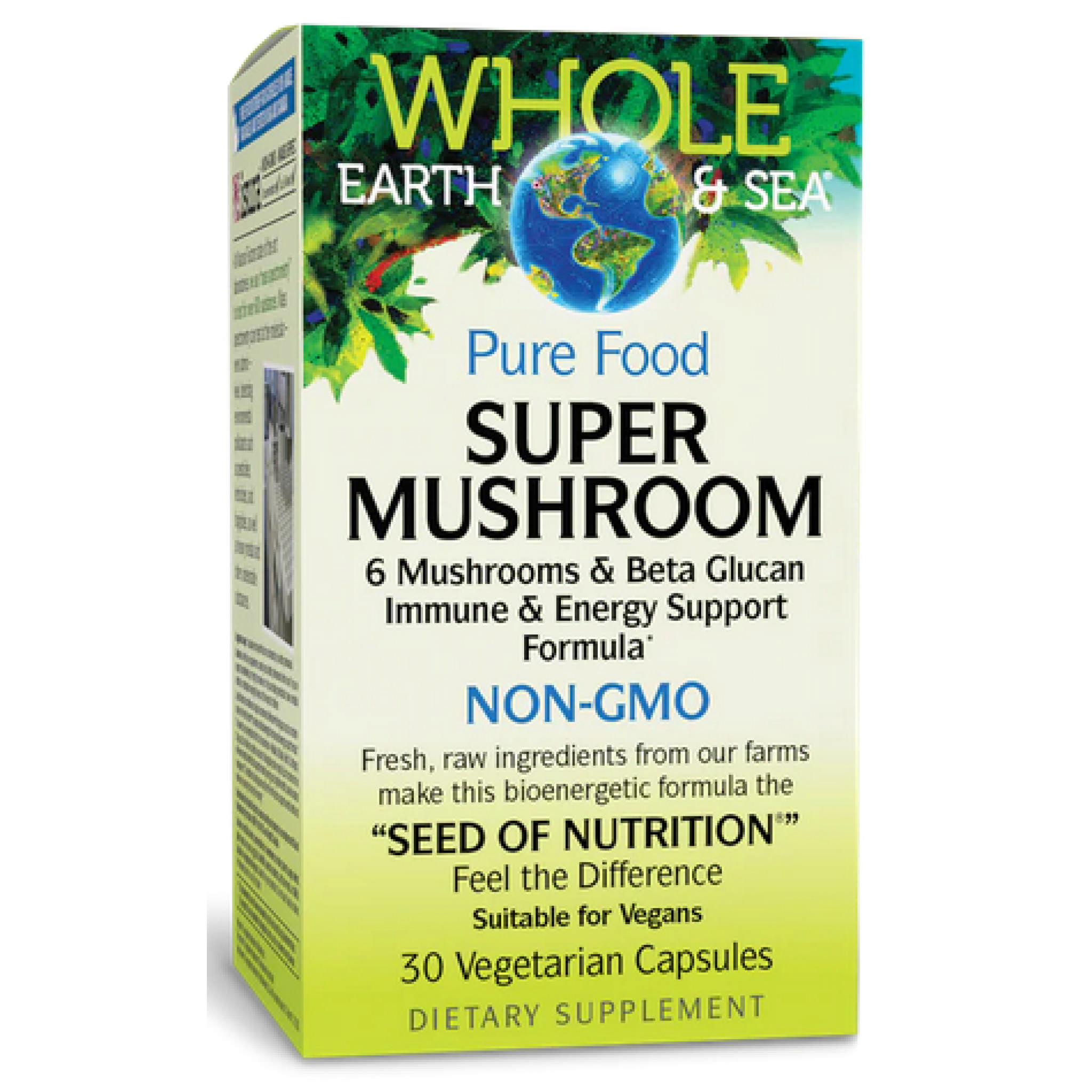 Natural Factors - Super Mushroom Whl Earth