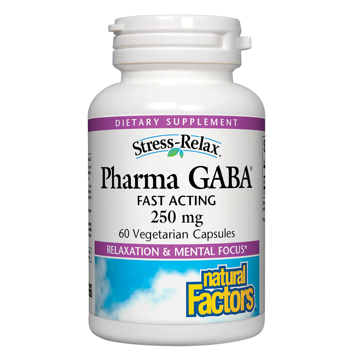 Natural Factors - Pharma Gaba 250 mg vCap