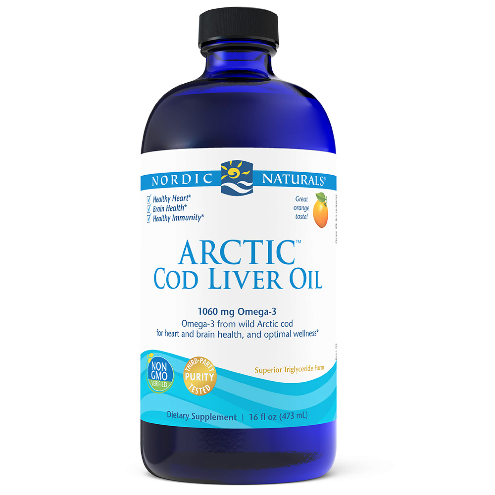 Nordic Naturals - Cod Liver Oil Arctic Orange