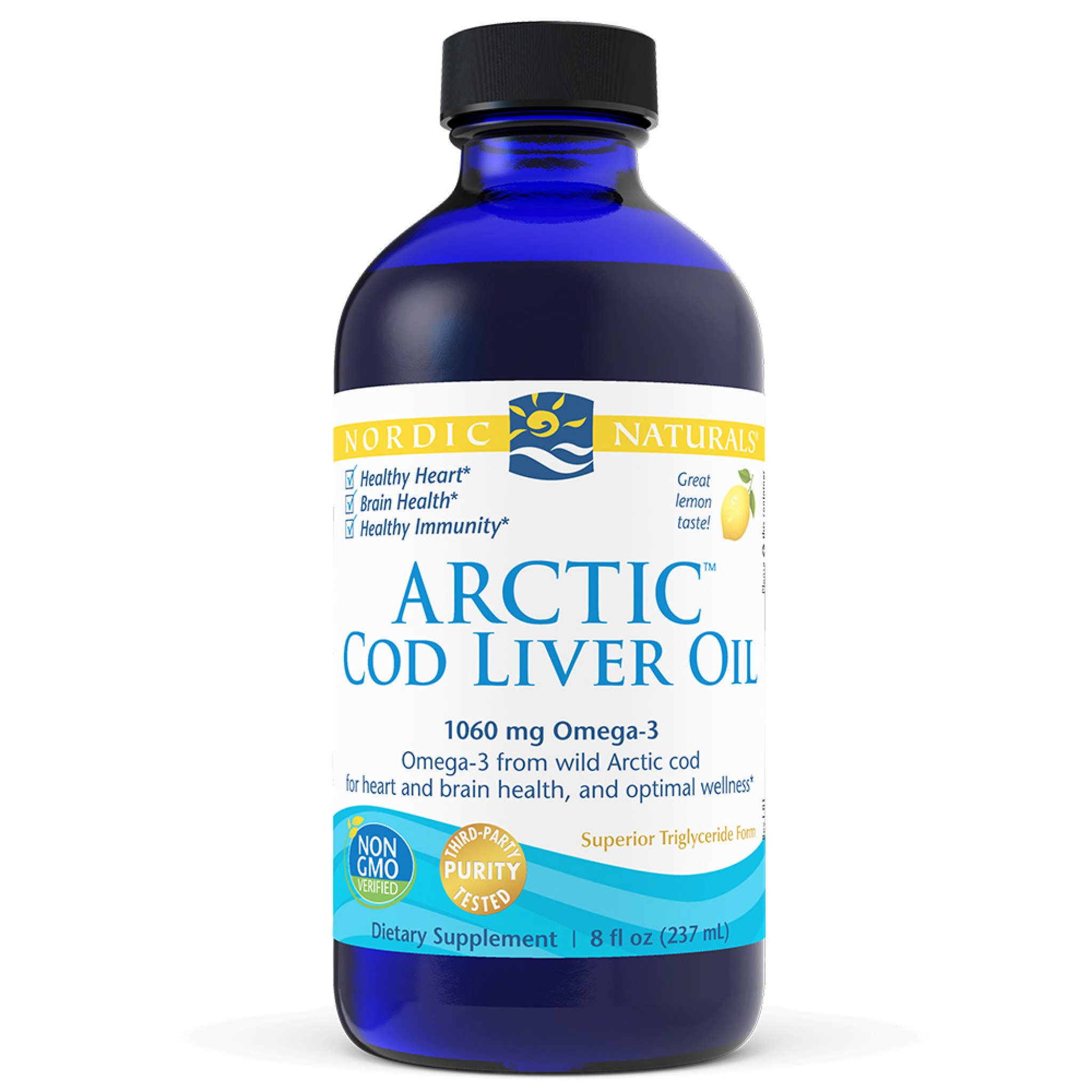 Nordic Naturals - Cod Liver Oil Arctic Lemon
