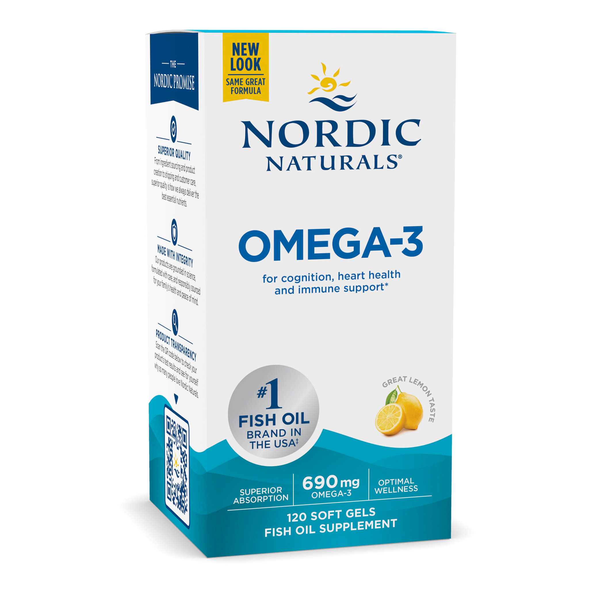Nordic Naturals - Omega 3 Formula 1000 mg