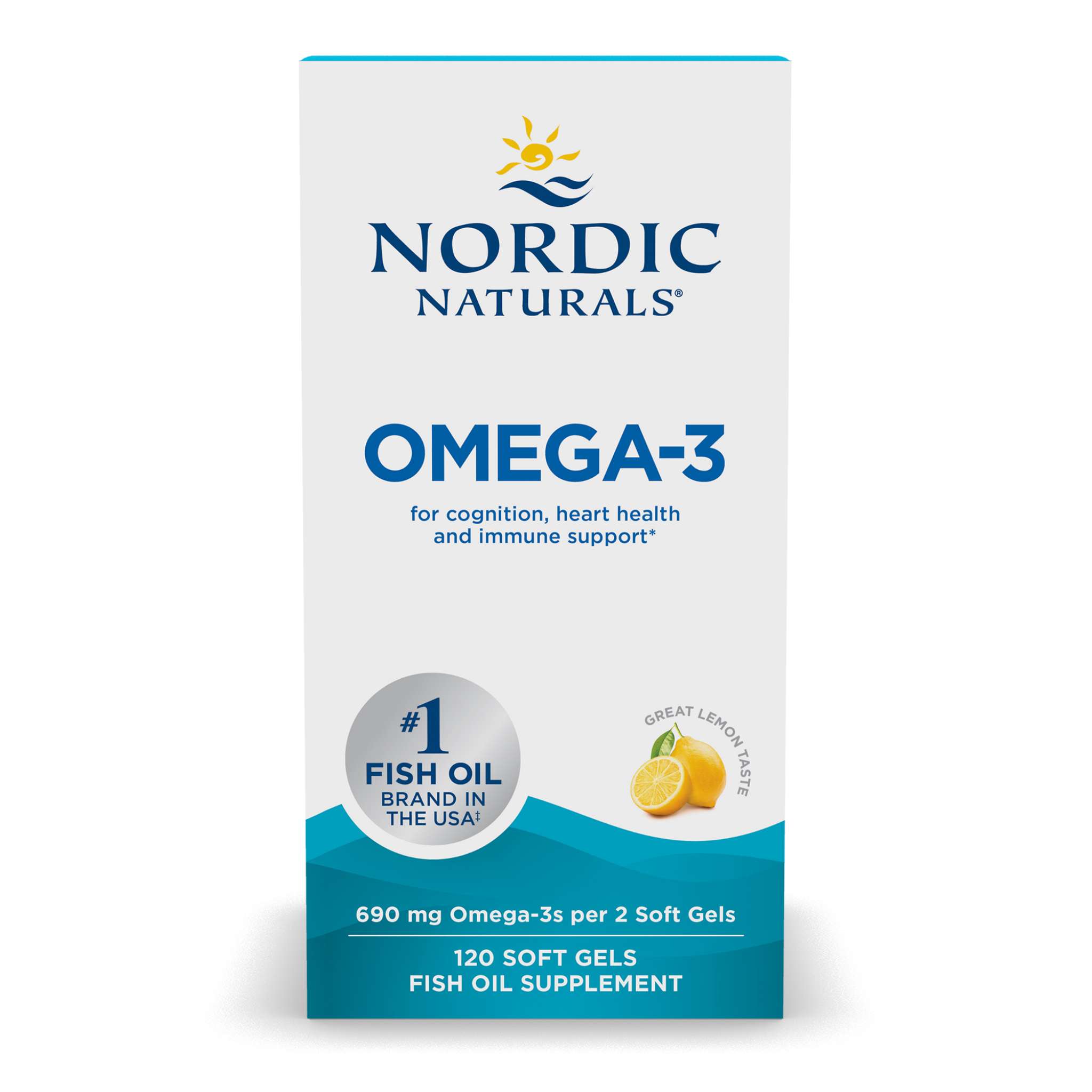 Nordic Naturals - Omega 3 Formula 1000 mg