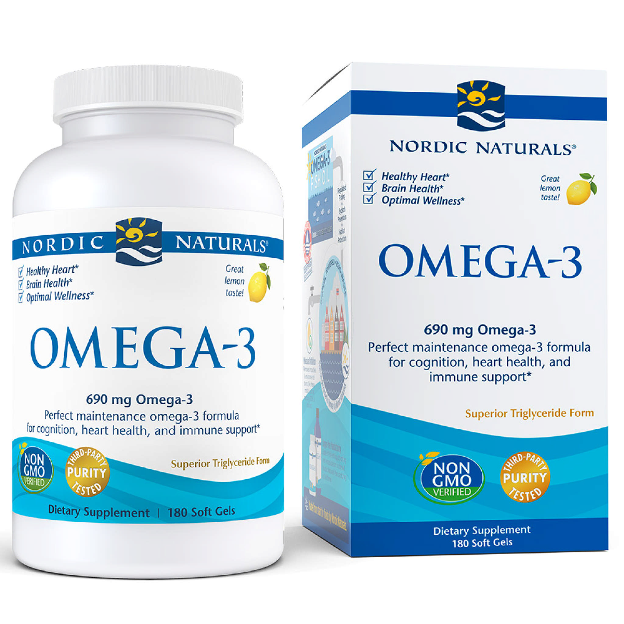 Nordic Naturals - Omega 3 Formula 1000 mg