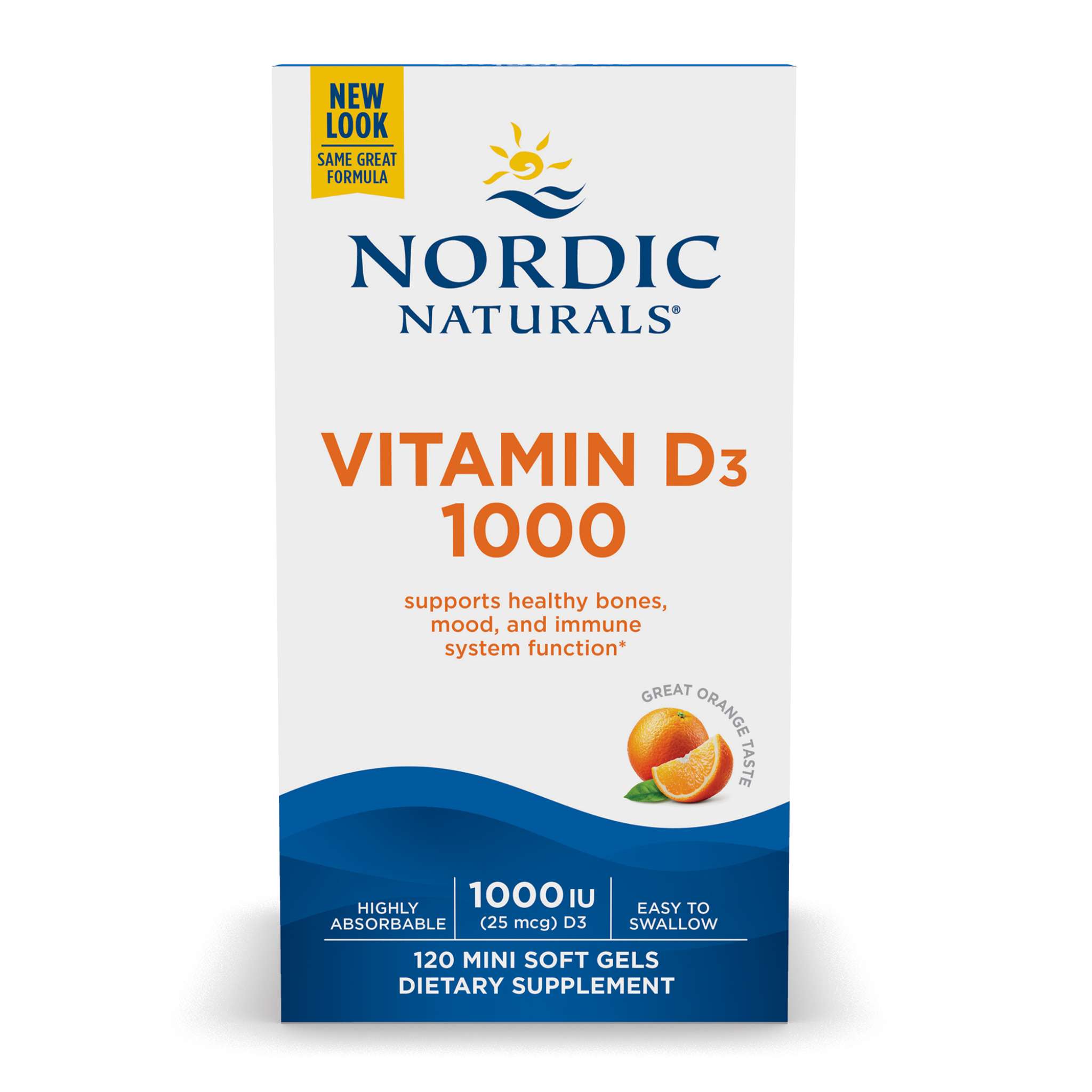 Nordic Naturals - D3 1000 iu Orange Taste