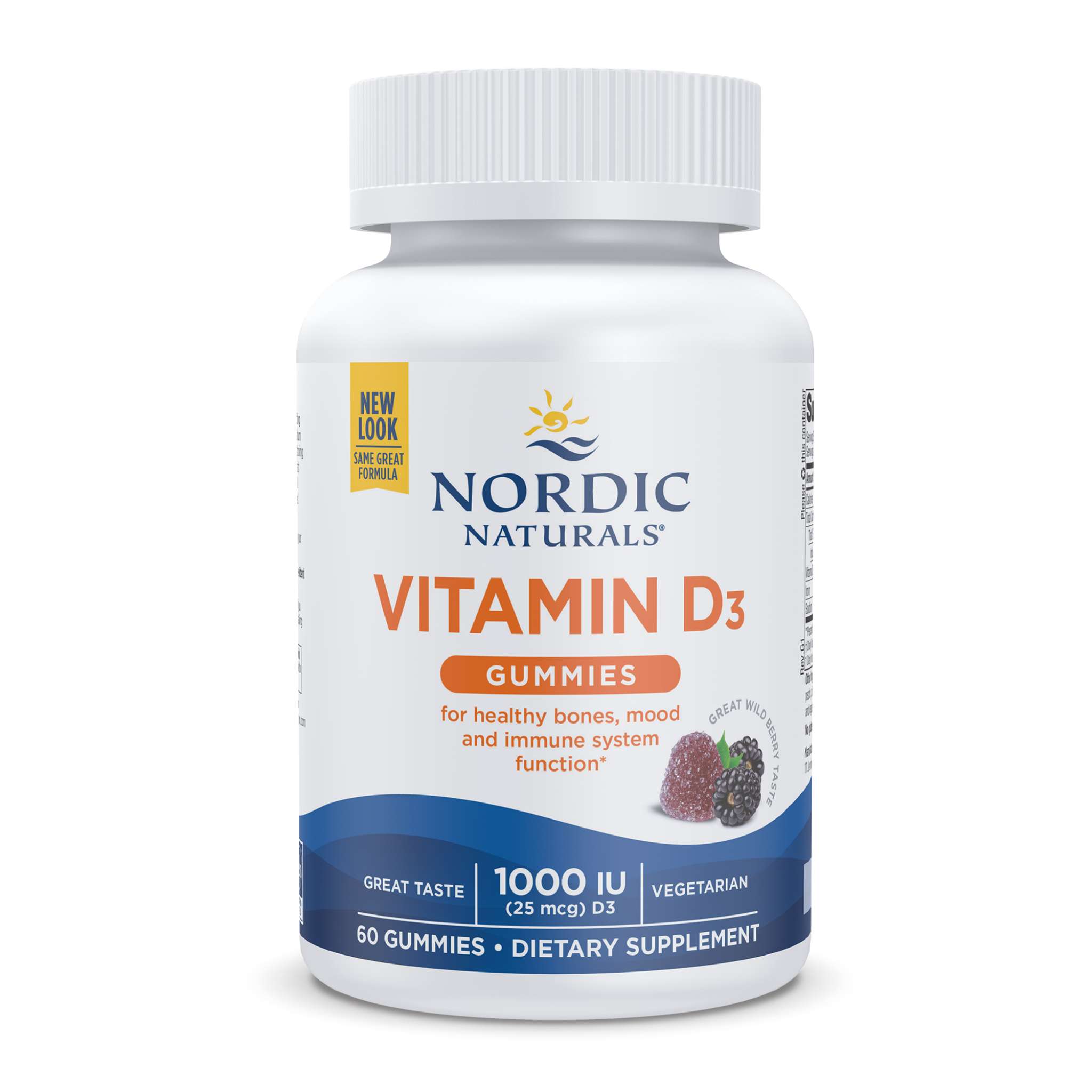 Nordic Naturals - D3 1000 iu Gummies